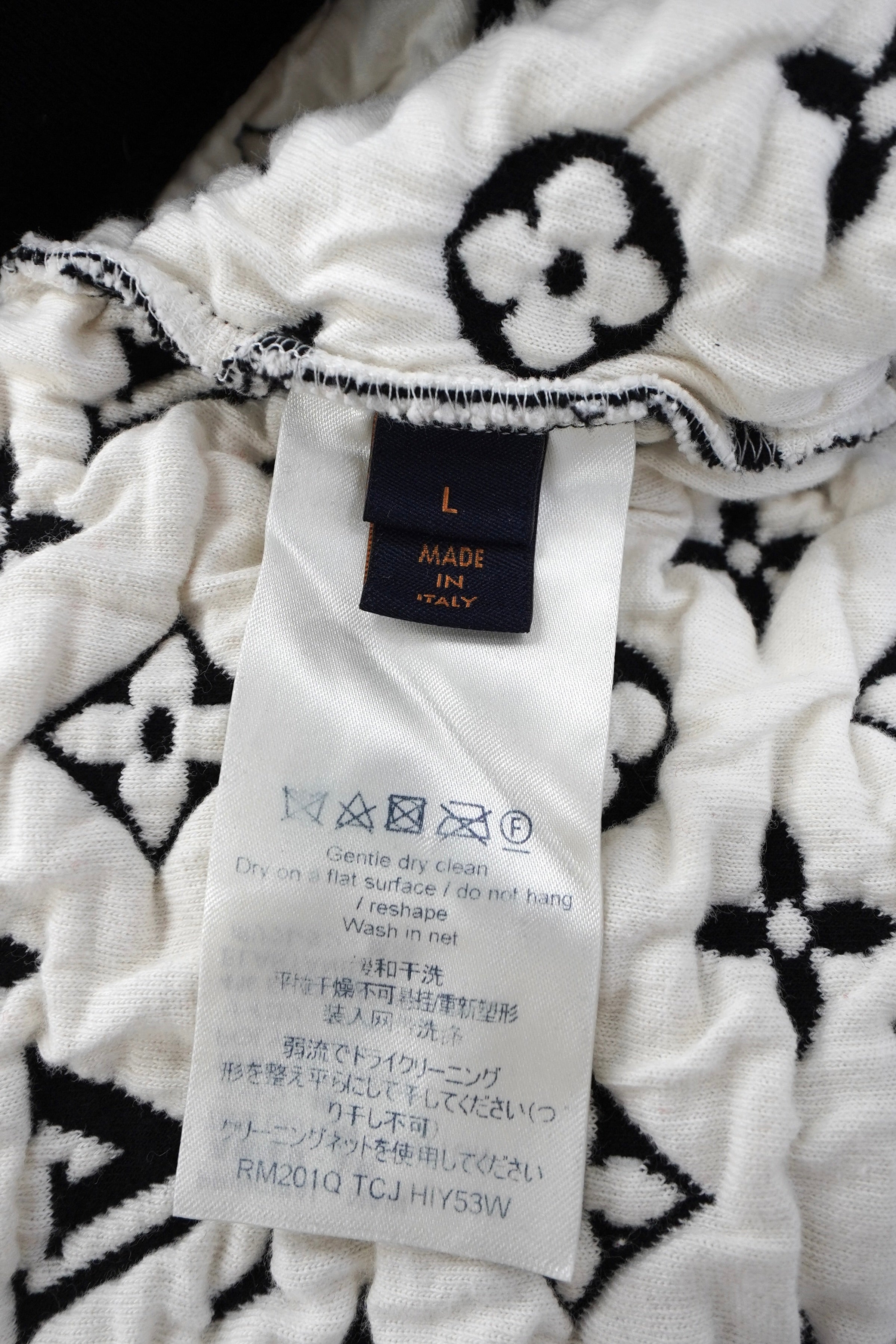 Louis Vuitton Monogram Jacquard Crewneck Sweatshirt 