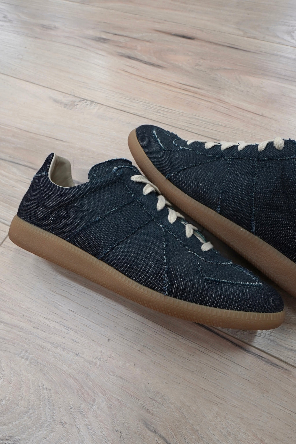 Maison Margiela Replica Exclusive Denim Low-Top Sneakers