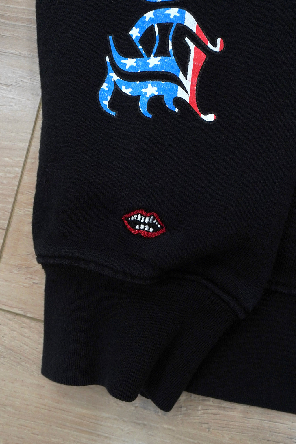 Chrome Hearts x Matty Boy US Flag Scroll Logo Crewneck