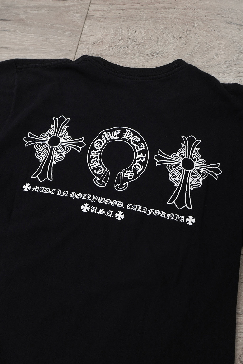 Chrome Hearts Cross Horseshoe Made in Hollywood T-Shirt