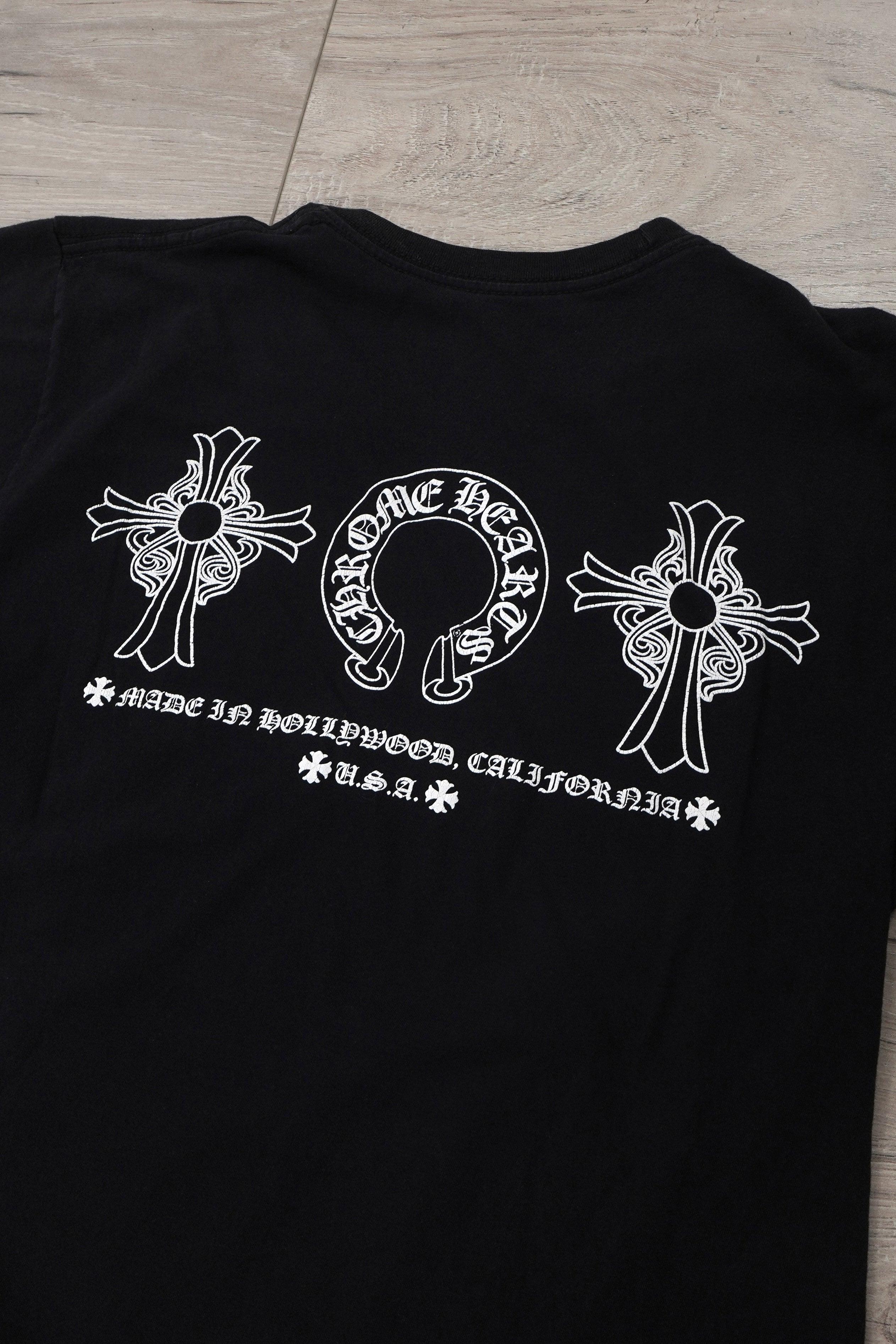 Chrome Hearts Cross Horseshoe Made in Hollywood T-Shirt