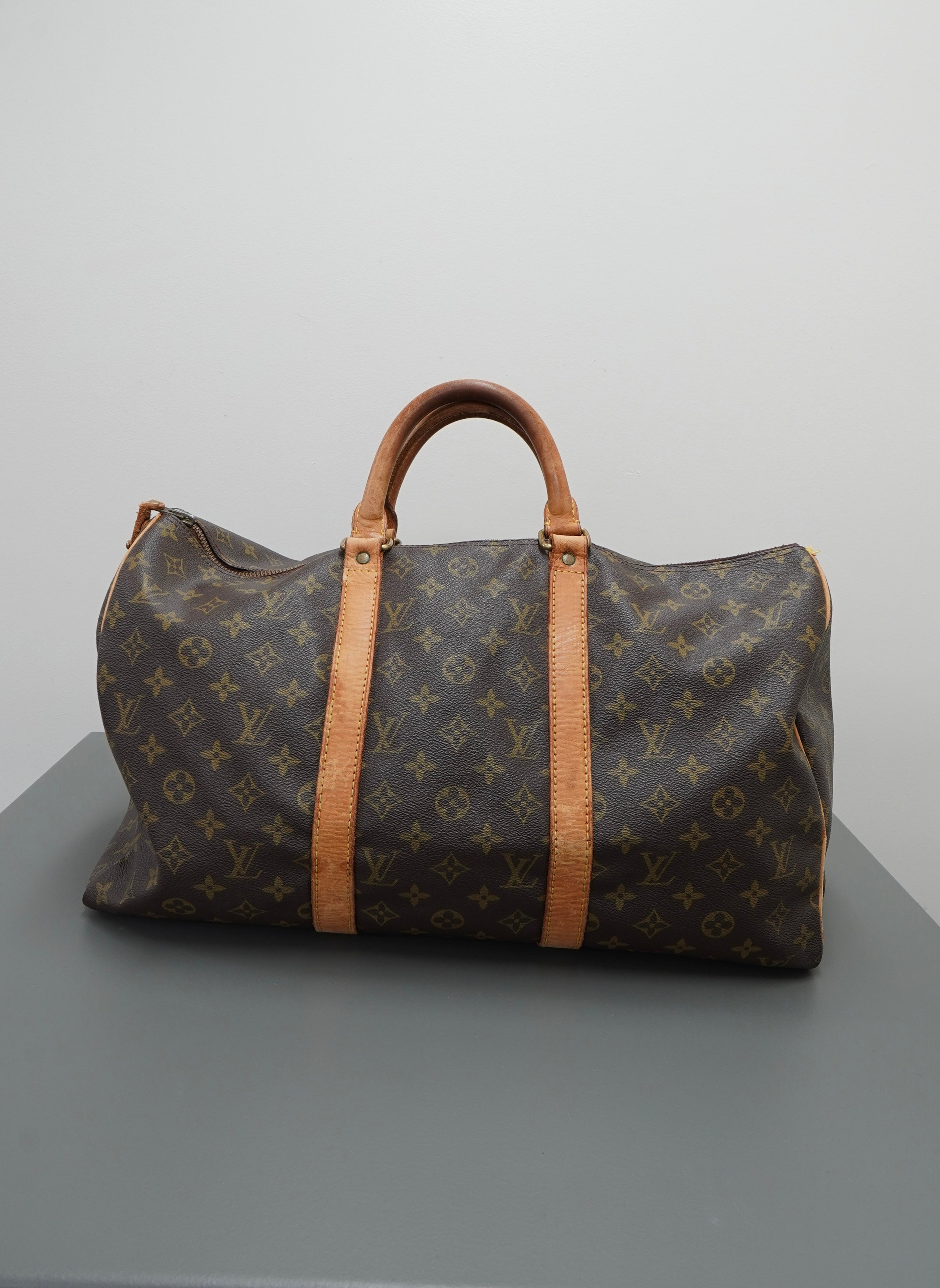 Vintage Louis Vuitton Monogram Keepall 45