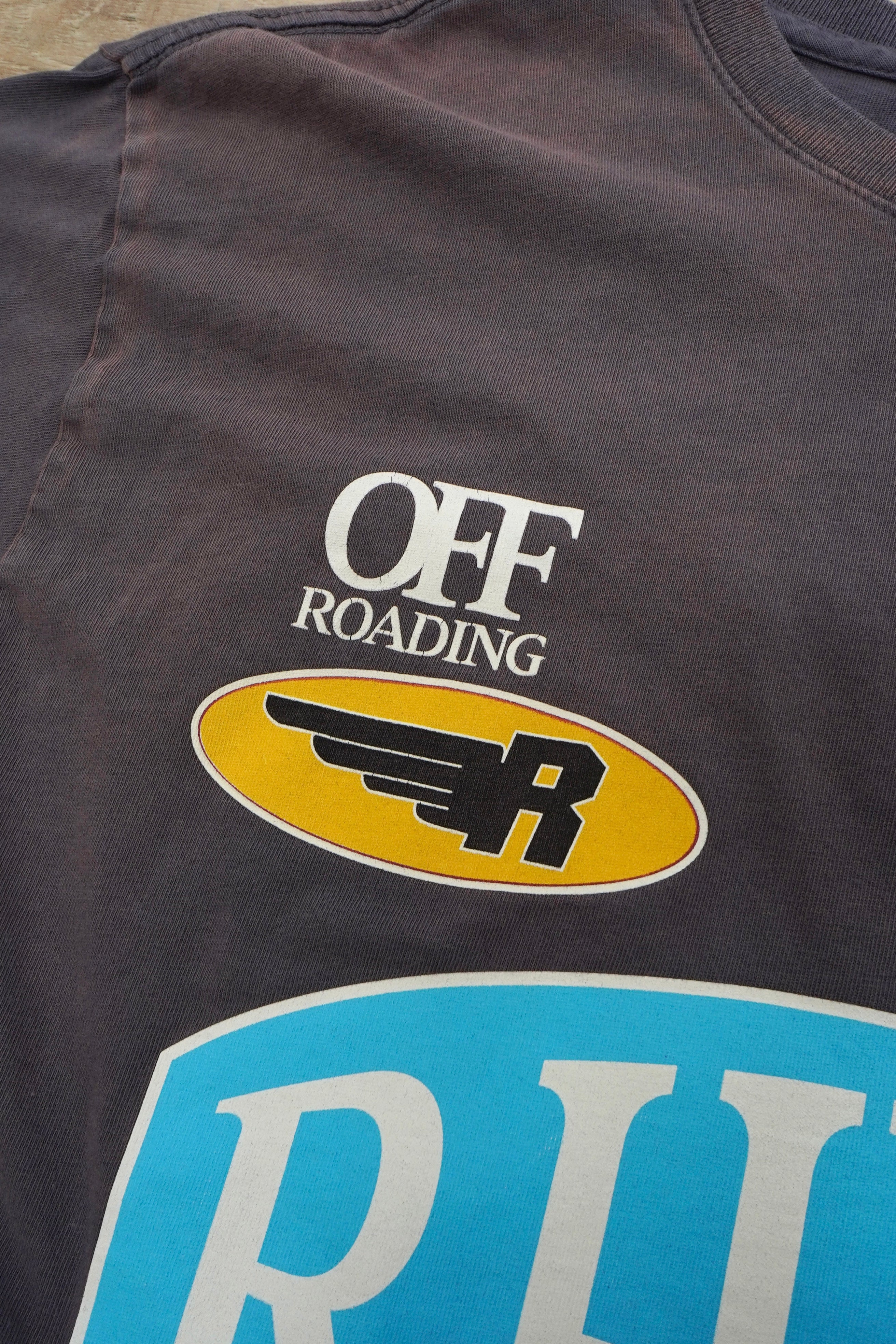 Rhude Raceway T-Shirt Vintage Grey