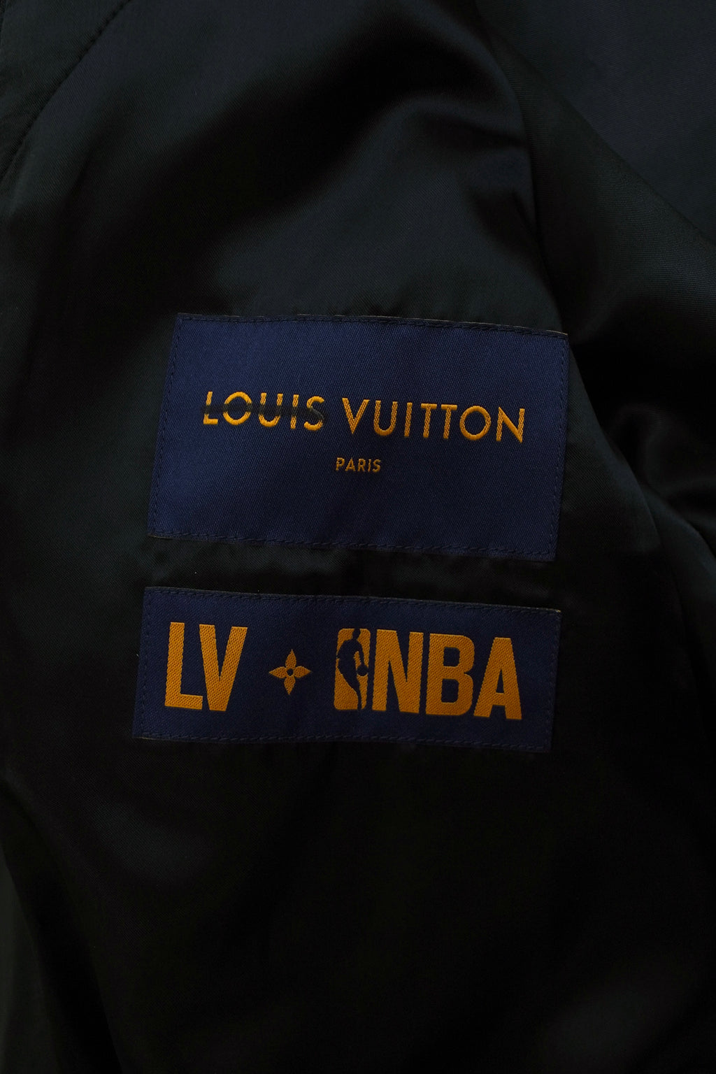 Louis Vuitton × NBA Logos Leather Hero Jacket
