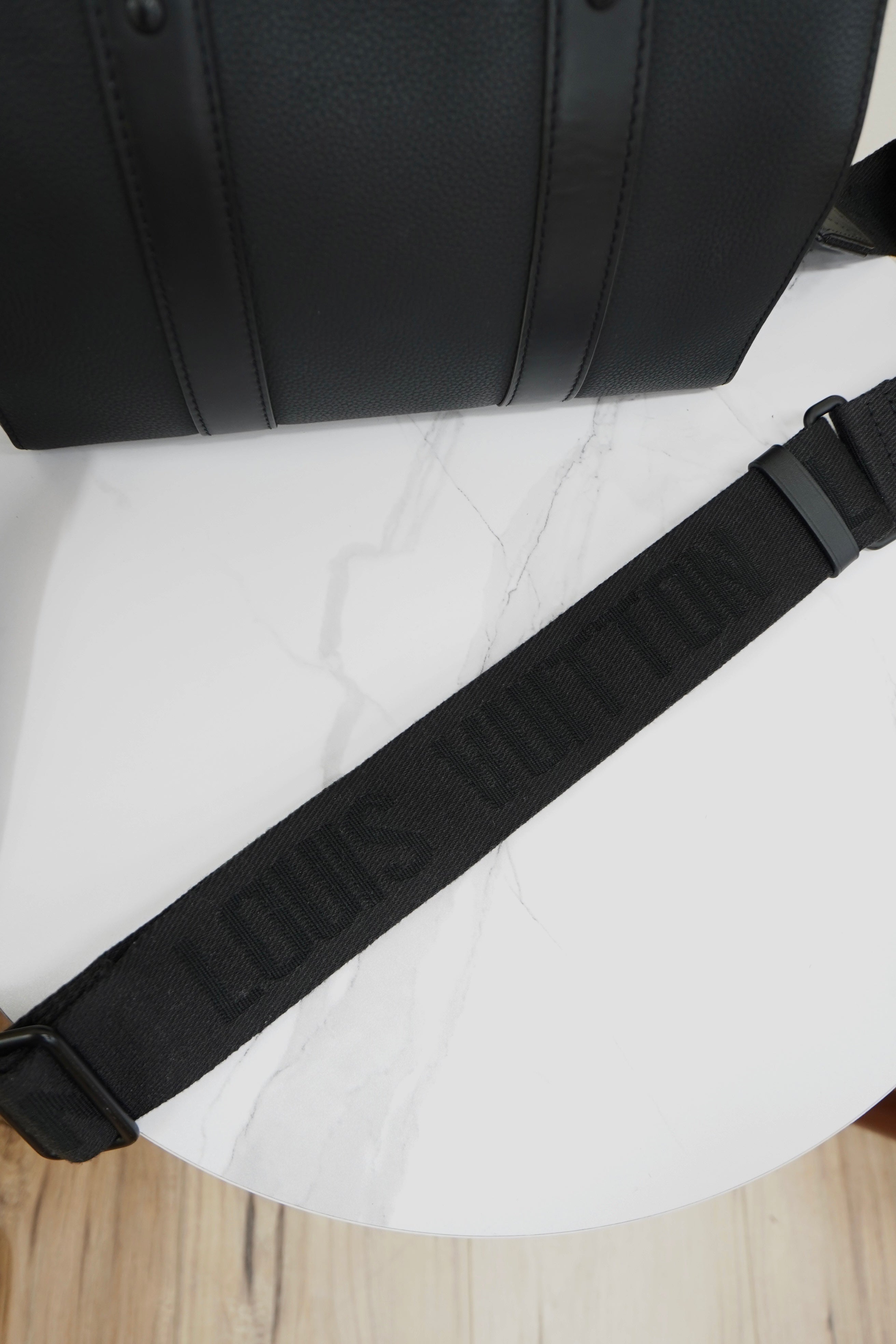 Louis Vuitton Keepall City Aerogram Black