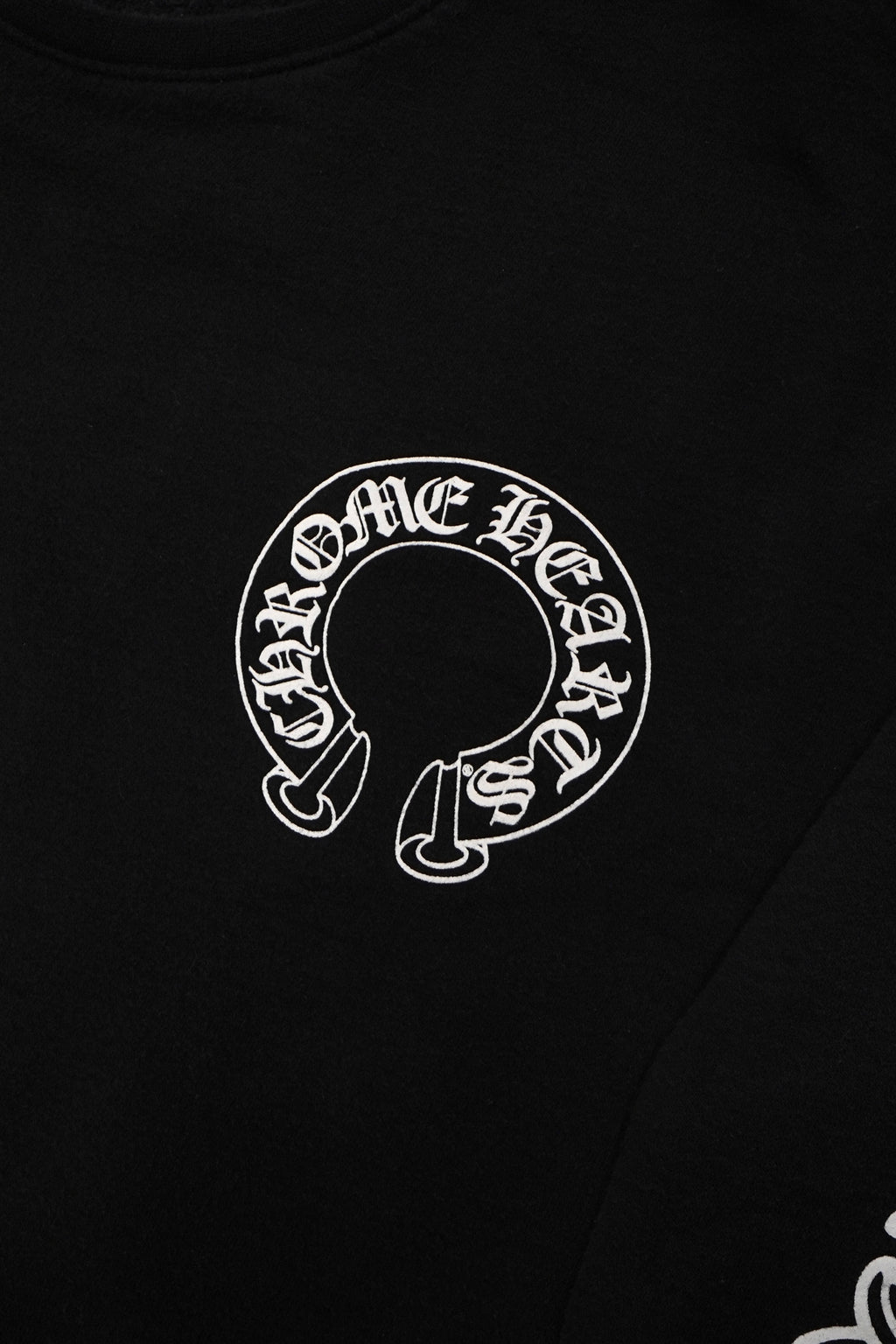 Chrome Hearts Horseshoe Floral Crewneck Sweatshirt