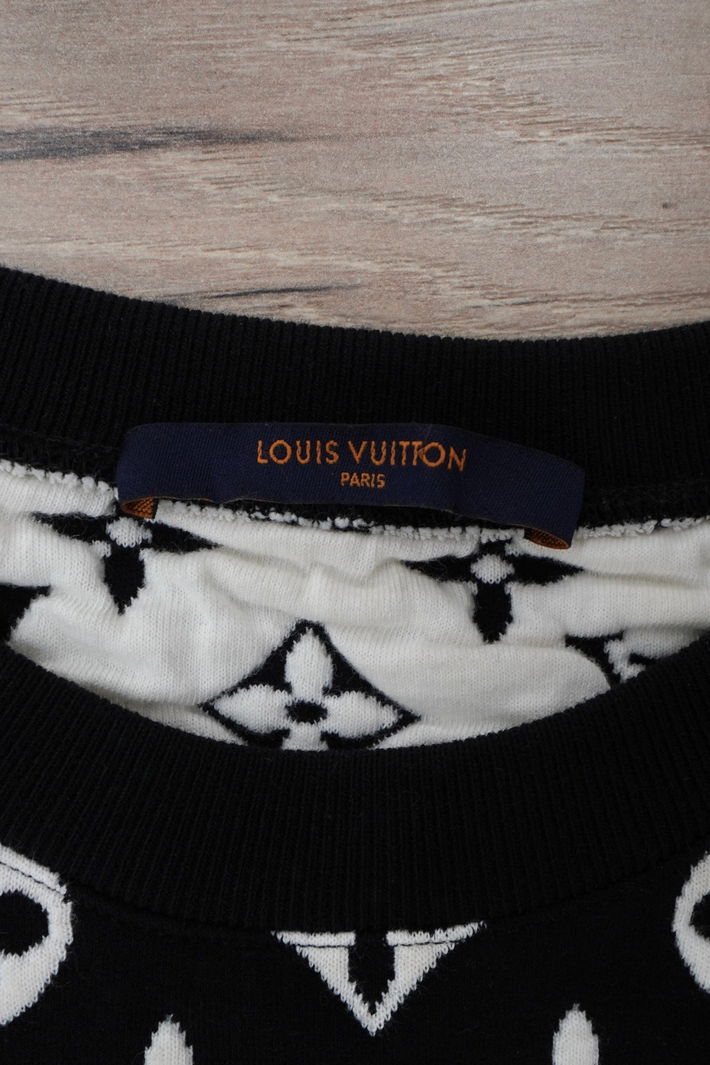Louis Vuitton Monogram Jacquard Crewneck Sweatshirt 