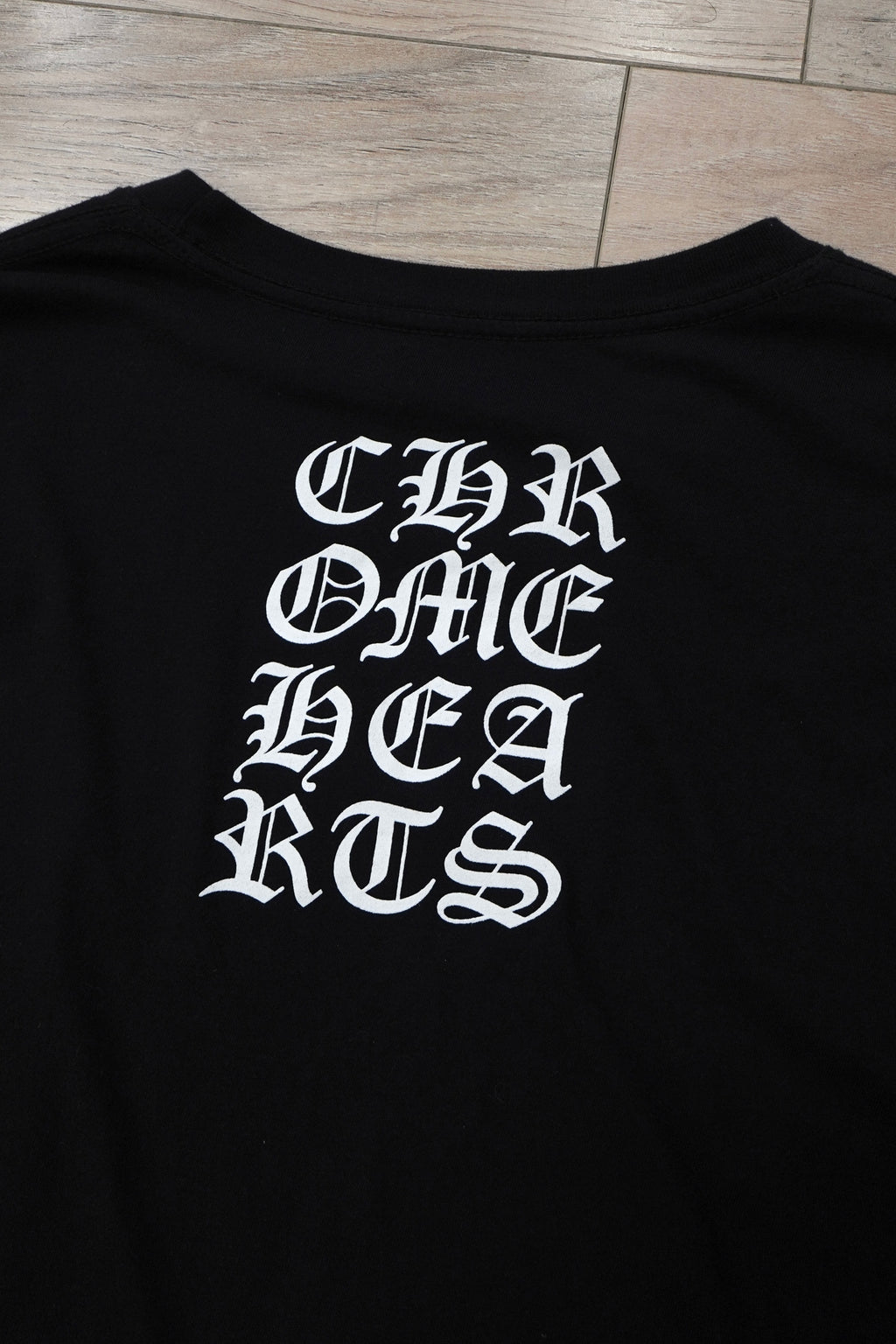 Chrome Hearts Script Logo Black Long-Sleeve