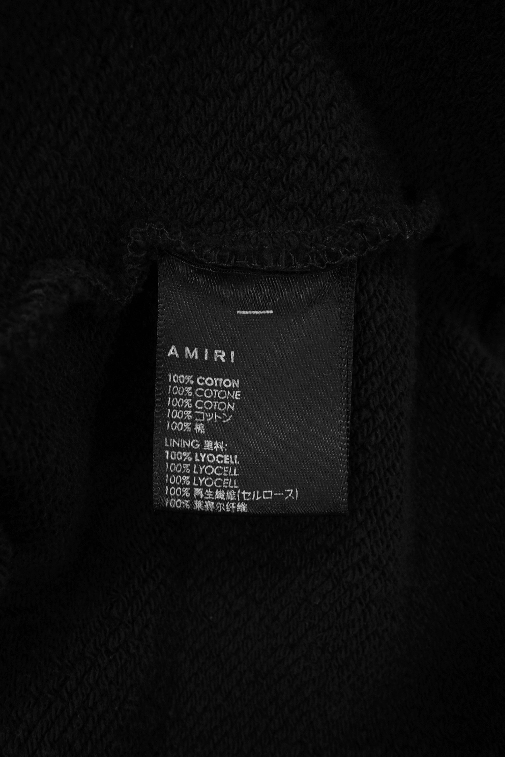 Amiri MA Core Logo Black Hoodie 