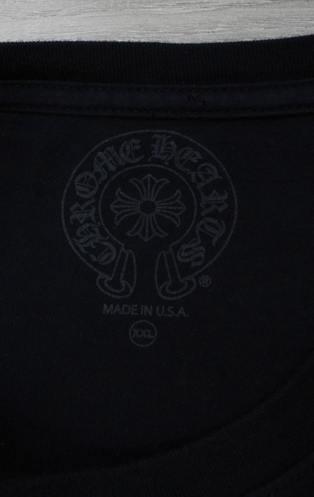 Chrome Hearts Paris Exclusive Horseshoe Black T-Shirt