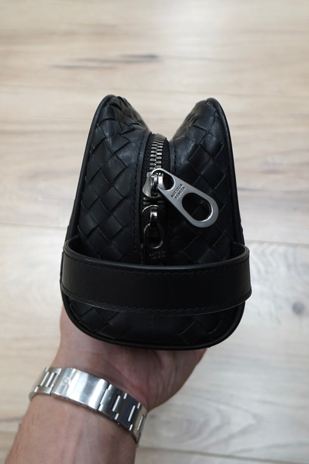 Bottega Veneta Intrecciato Toiletry Bag