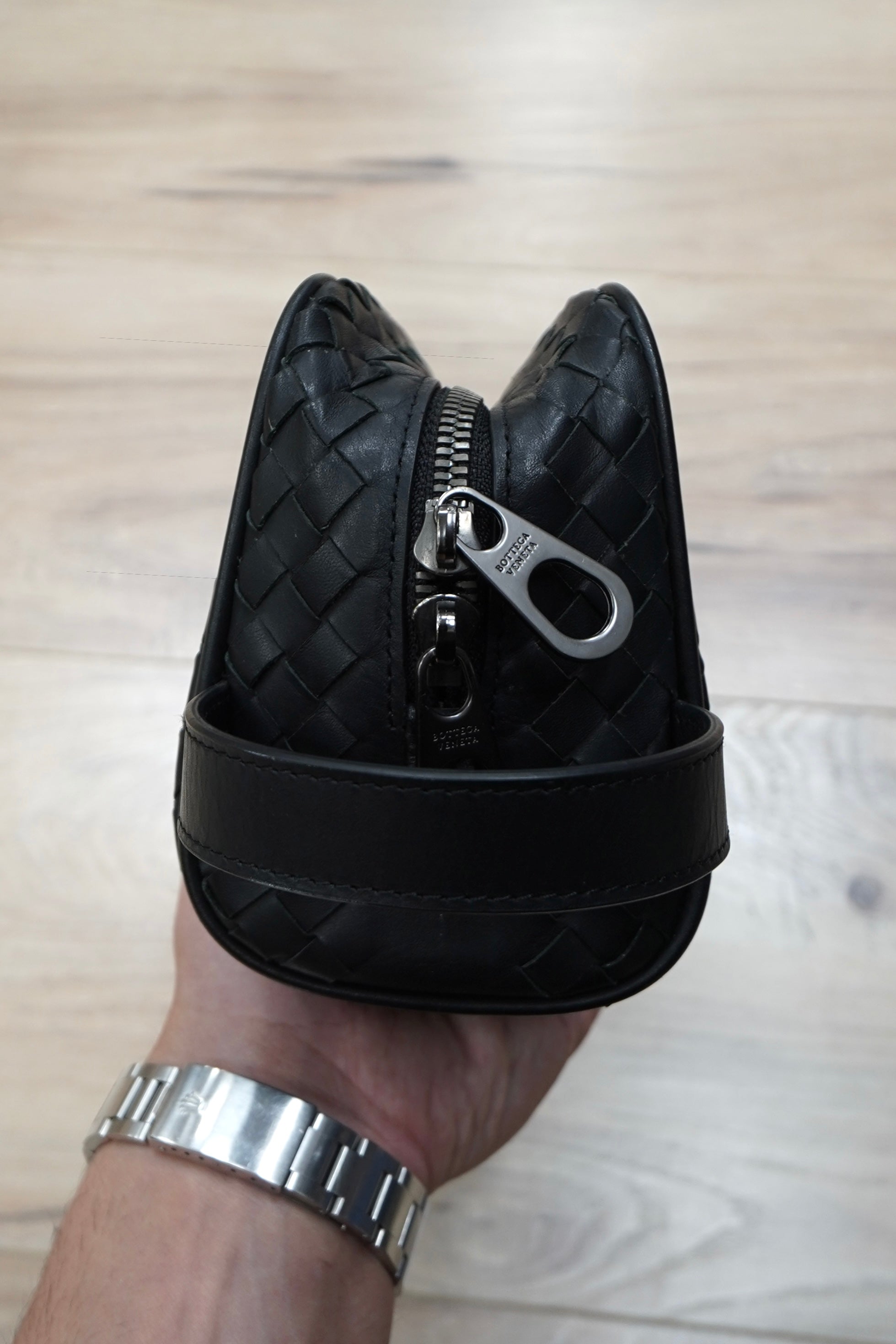 Bottega Veneta Intrecciato Toiletry Bag