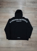 Chrome Hearts T bar Shoulder Logo Black Hoodie