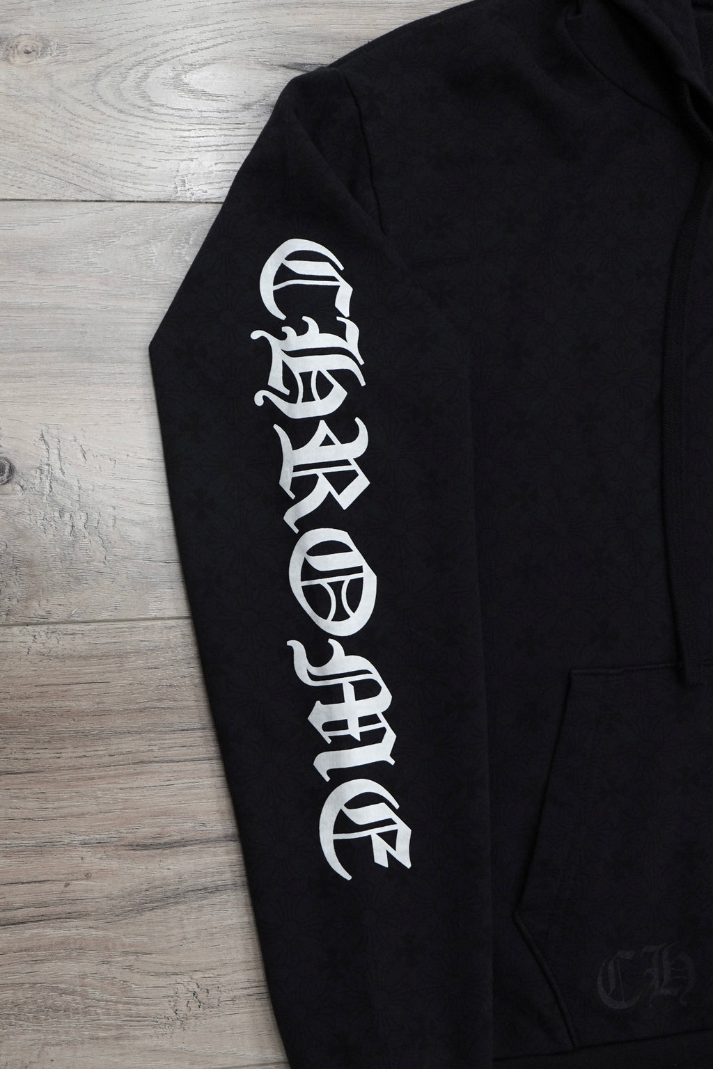 Chrome Hearts Monogram Horseshoe Zip Up Hoodie