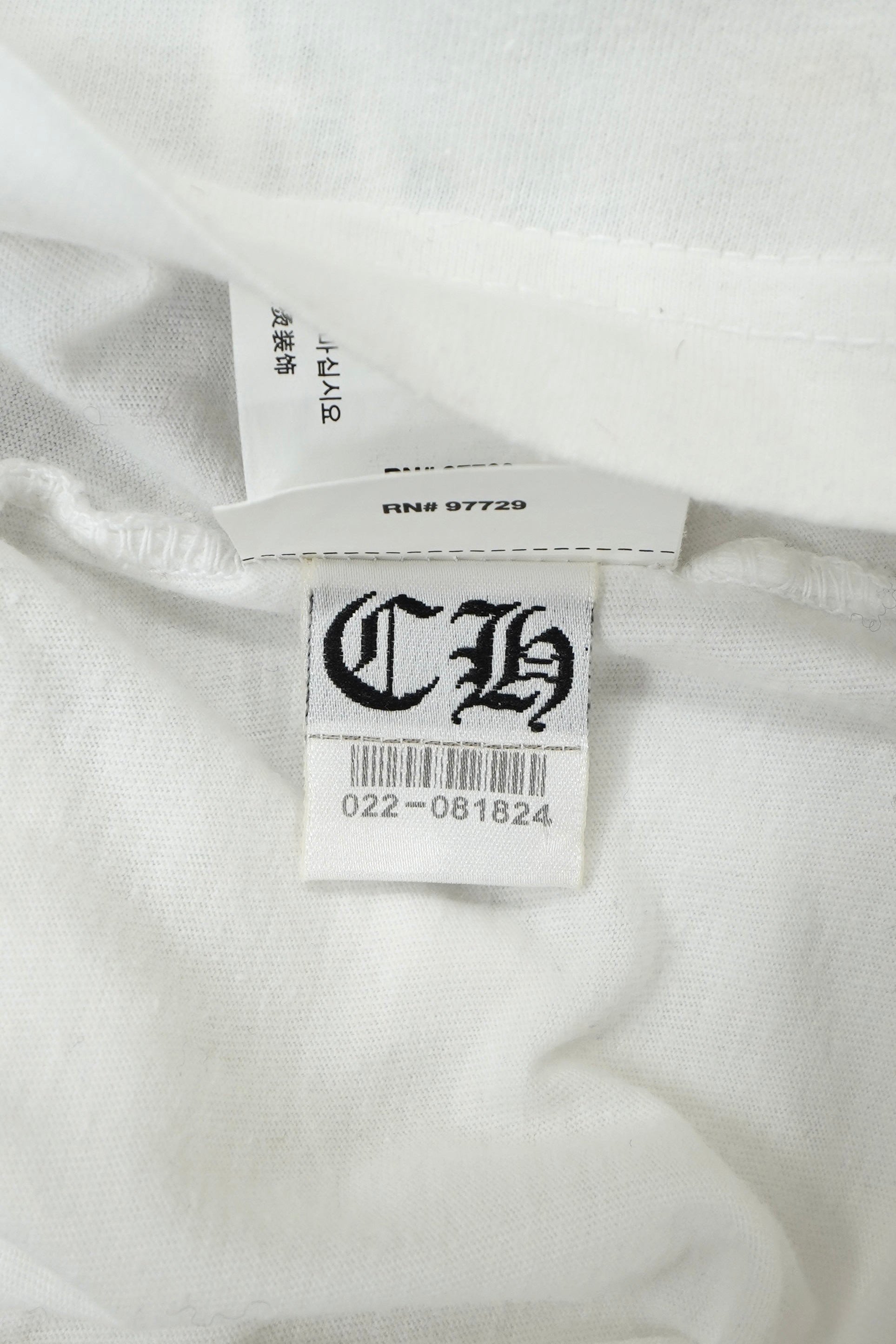 Chrome Hearts Neck Logo Long-Sleeve