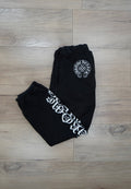 Chrome Hearts Horseshoe Logo Black Sweatpants