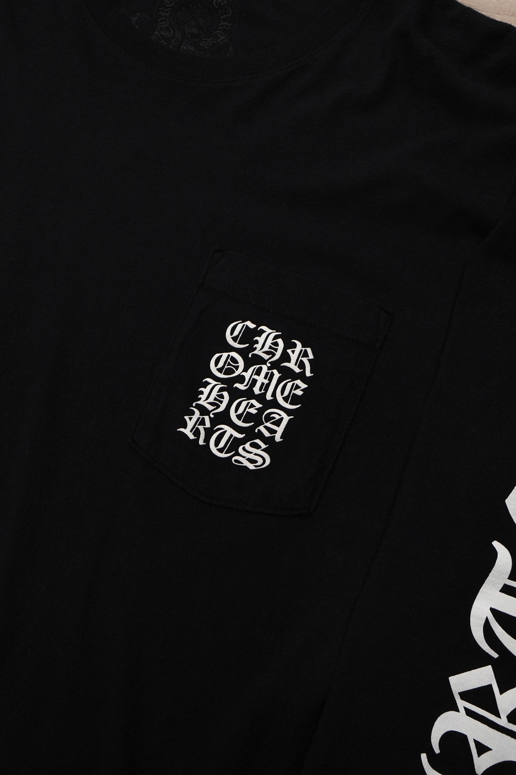 Chrome Hearts Script Logo Black Long-Sleeve