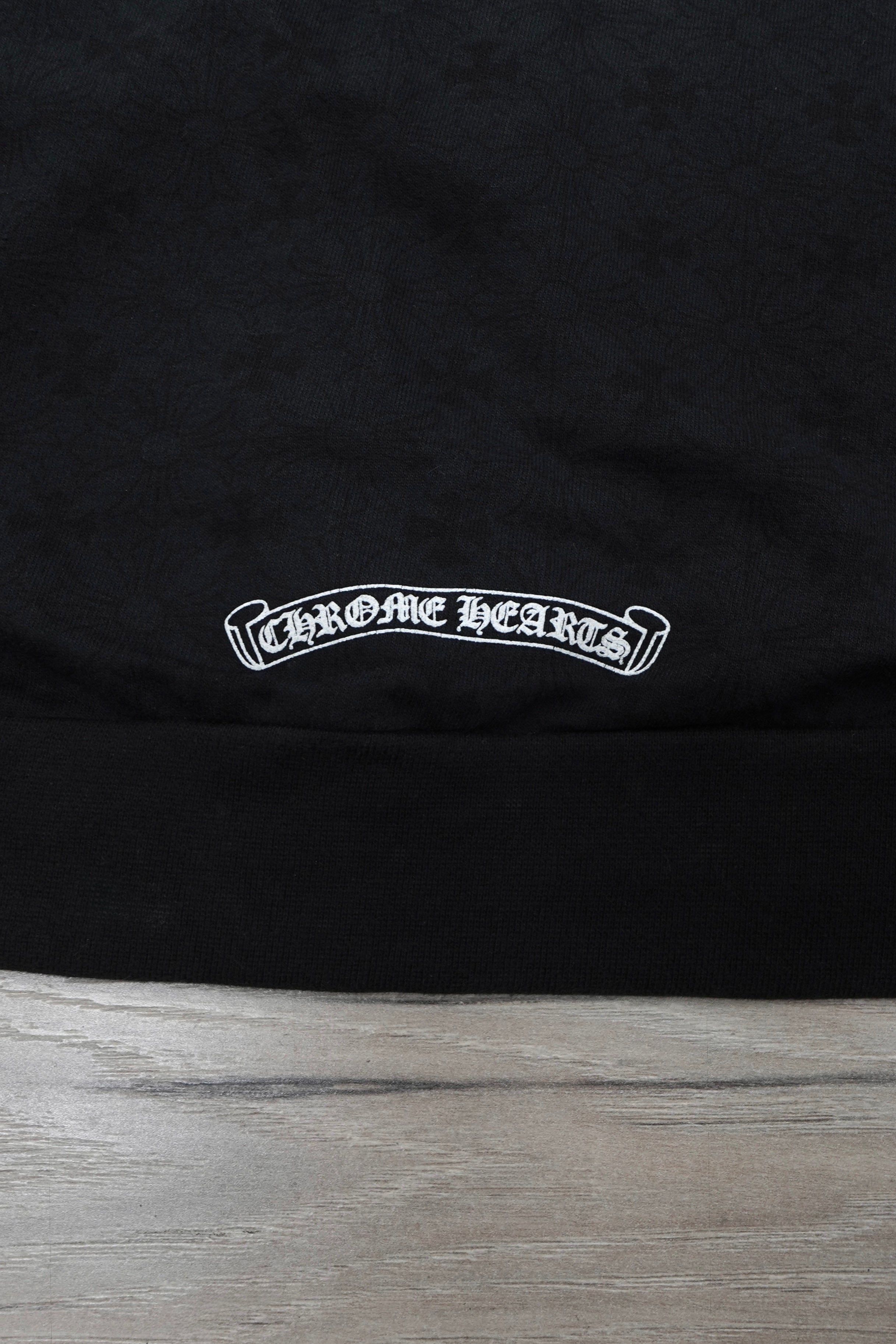 Chrome Hearts Monogram Horseshoe Zip Up Hoodie
