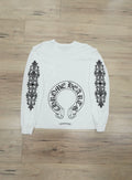Chrome Hearts Horseshoe Floral Long-Sleeve