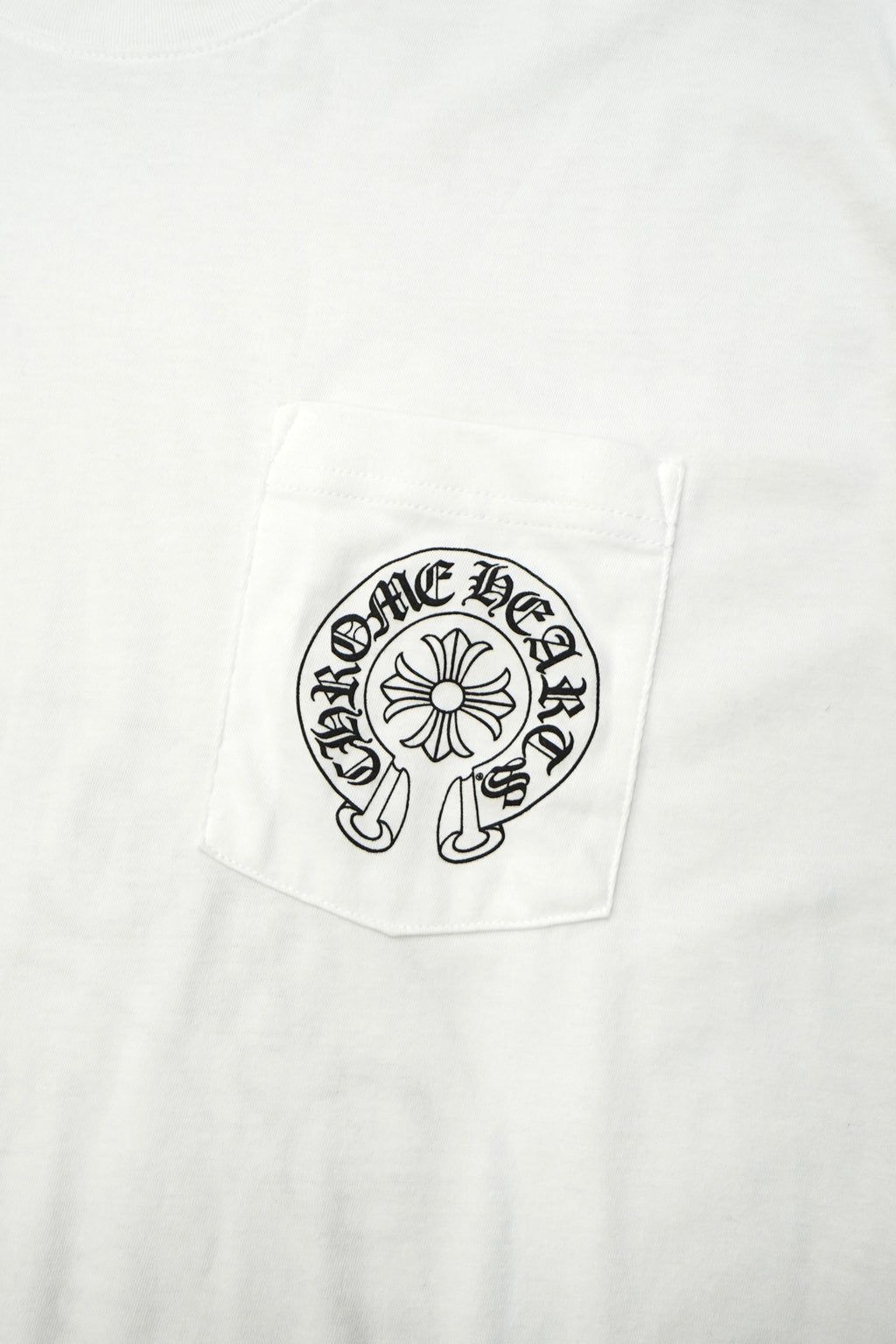Chrome Hearts Miami Exclusive Horseshoe White T-Shirt