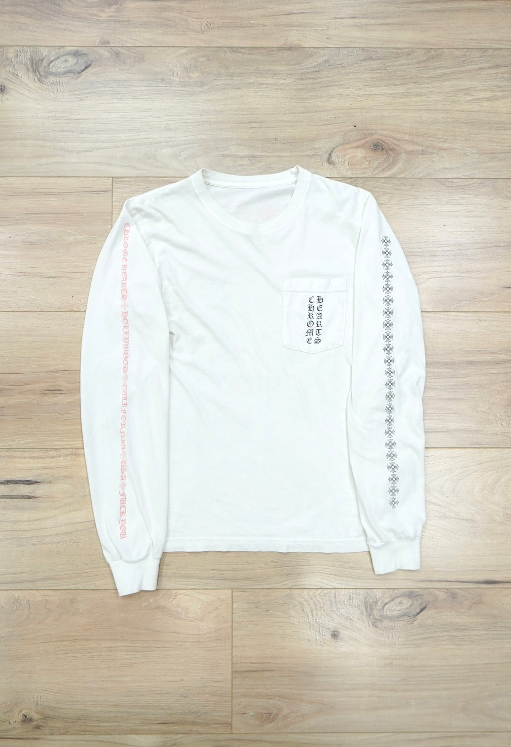 Chrome Hearts Pink California Hollywood Long Sleeve