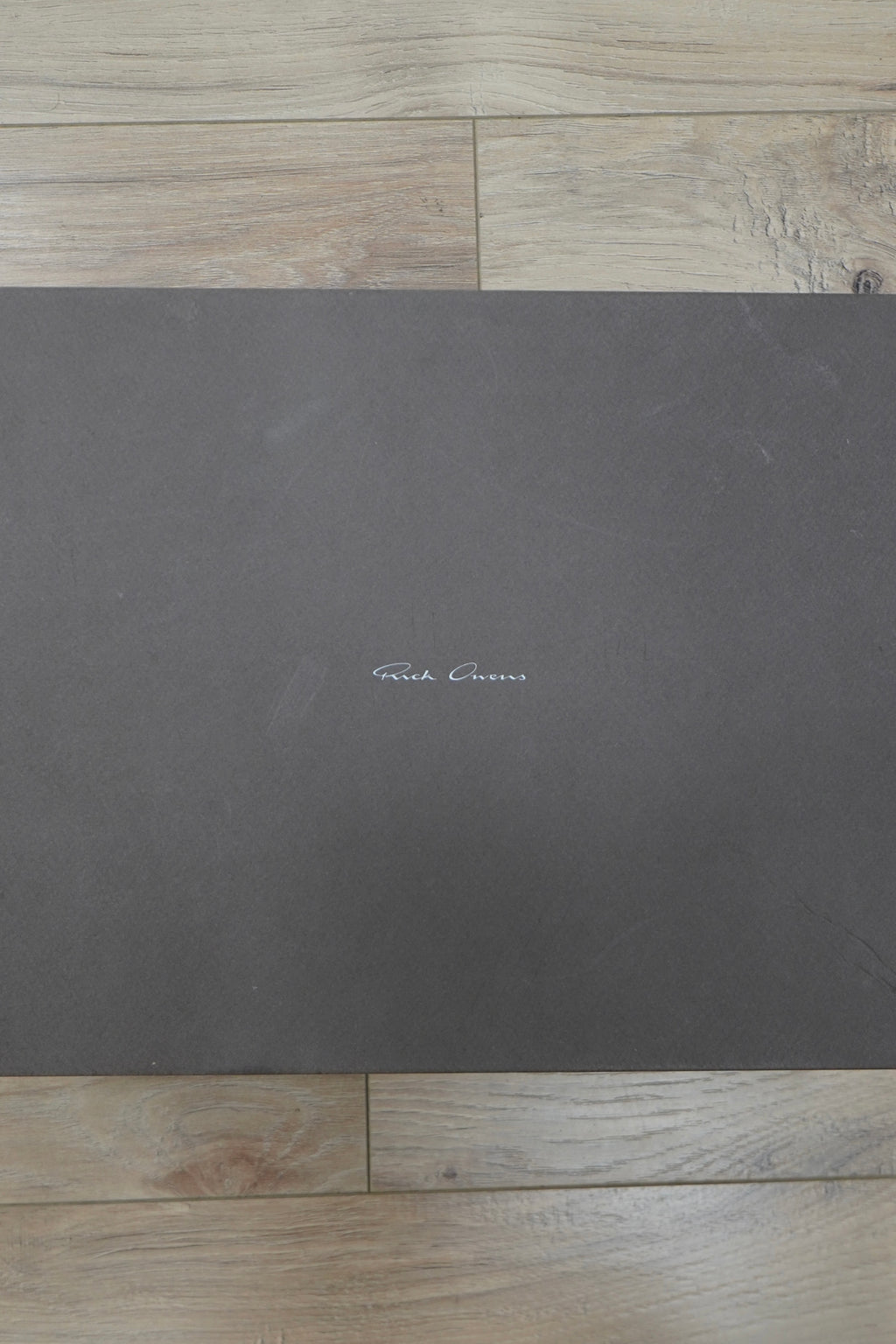 Rick Owens Scarpe Pelle Low Sneakers