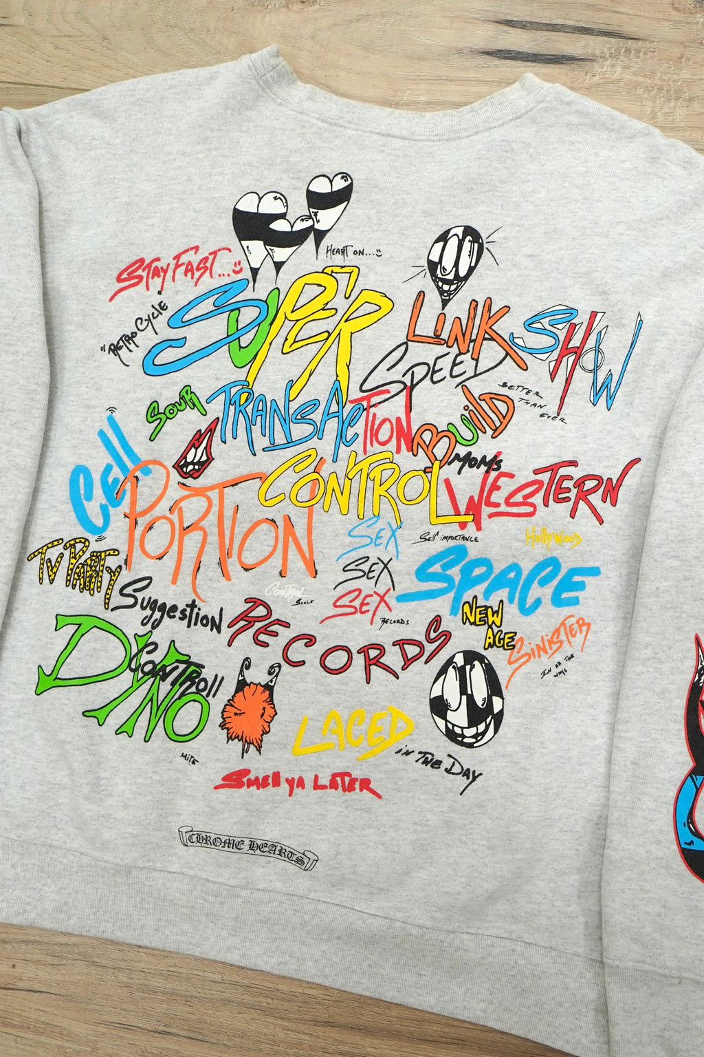 Chrome Hearts x Matty Boy Brain Crewneck