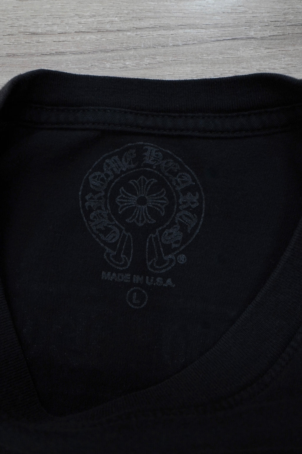 Chrome Hearts Tokyo Exclusive Scroll Logo T-Shirt 