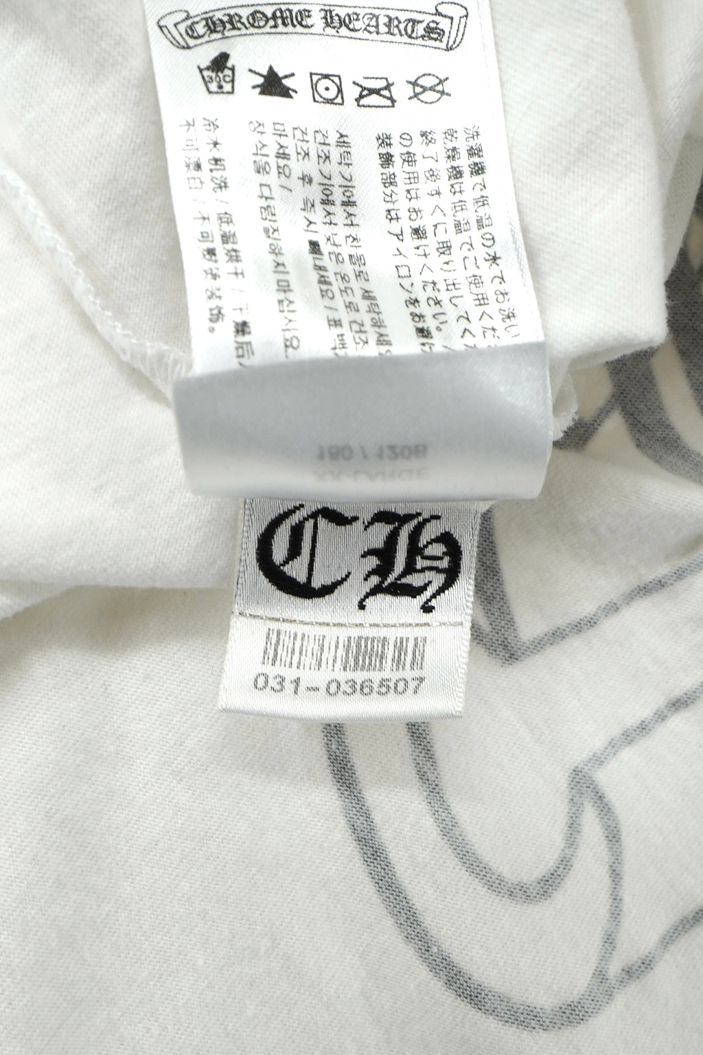 Chrome Hearts Horseshoe Floral Long-Sleeve