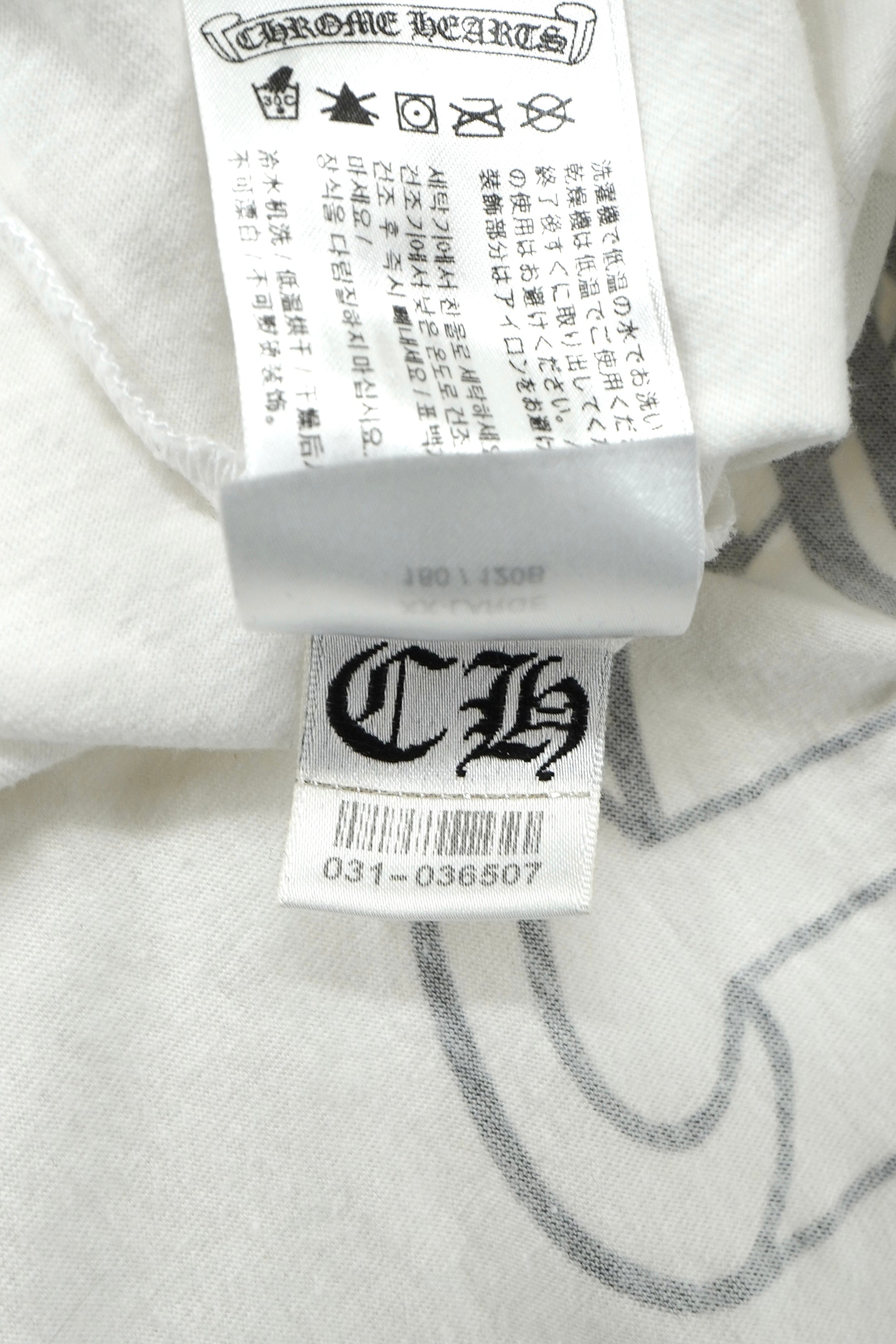 Chrome Hearts Horseshoe Floral Long-Sleeve