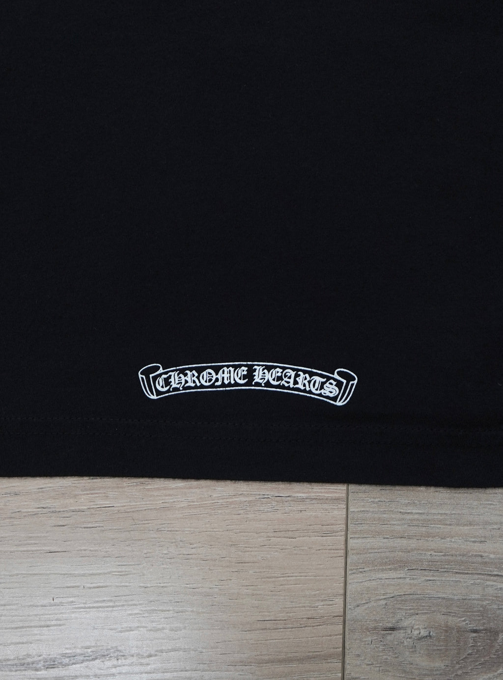 Chrome Hearts Script Logo Black Long-Sleeve