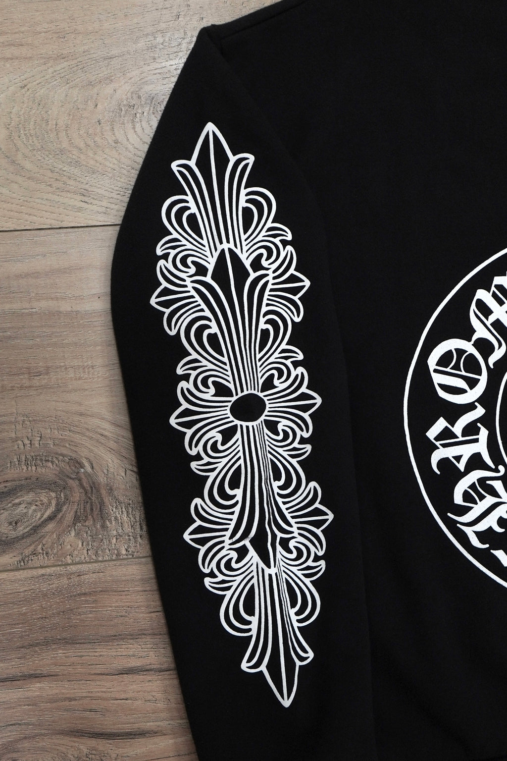 Chrome Hearts Horseshoe Floral Crewneck Sweatshirt