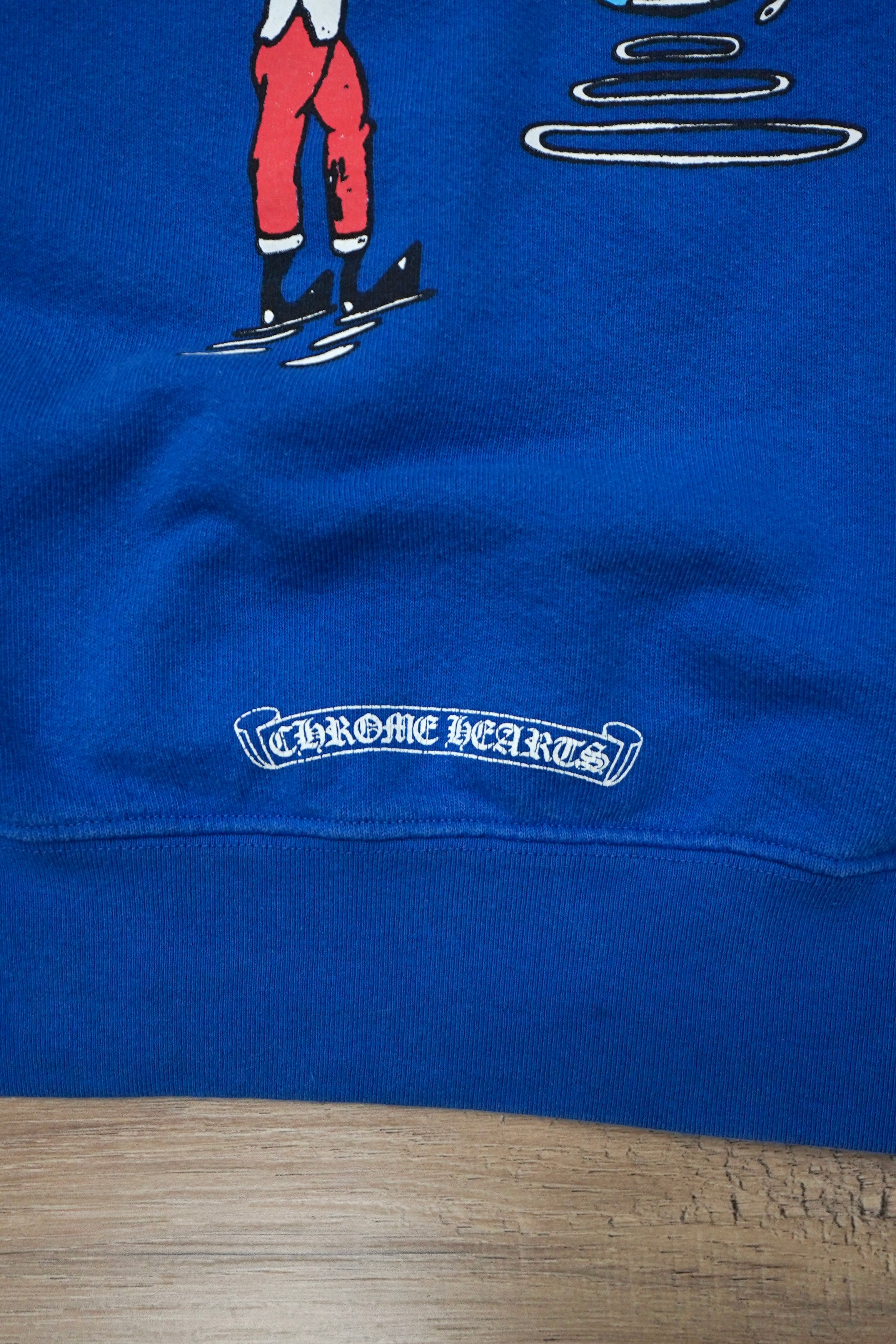 Chrome Hearts x Matty Boy Space Blue Pullover Hoodie