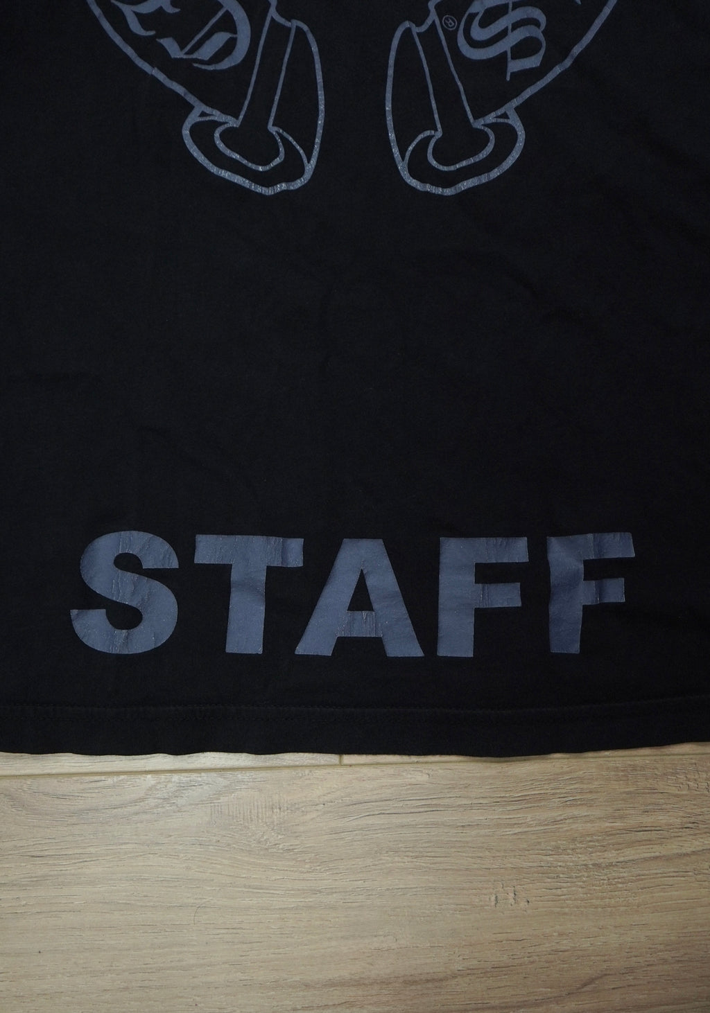 Chrome Hearts Black & Grey Horseshoe Staff Long Sleeve
