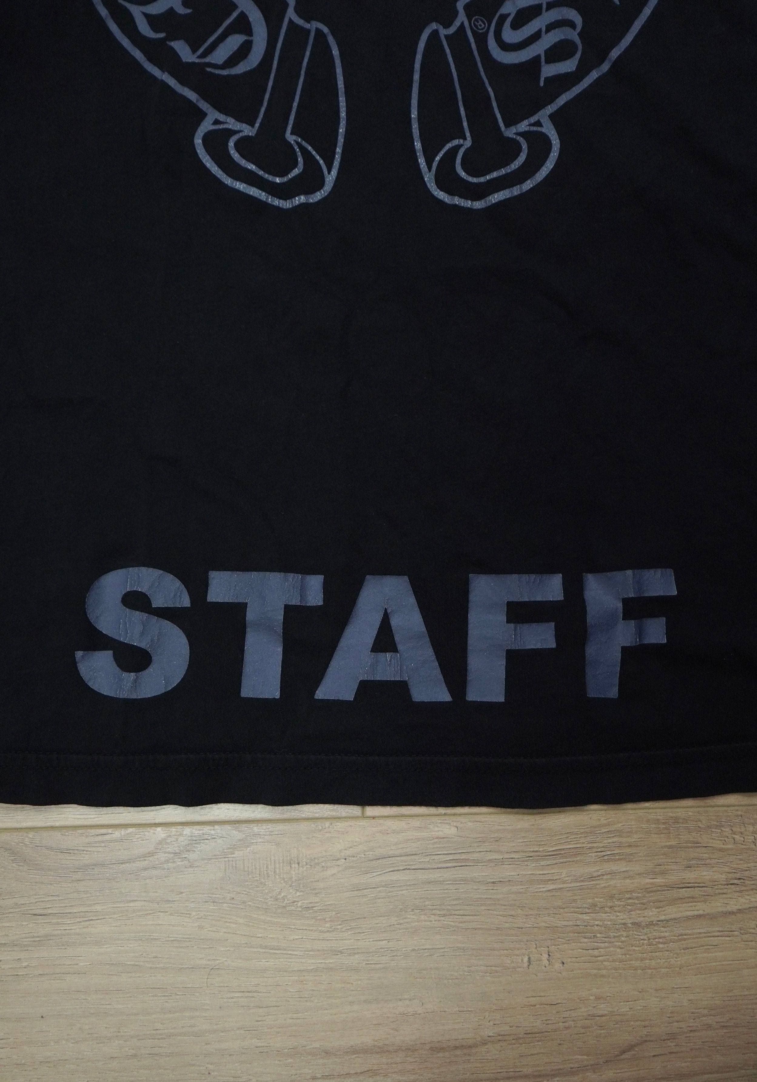 Chrome Hearts Black & Grey Horseshoe Staff Long Sleeve
