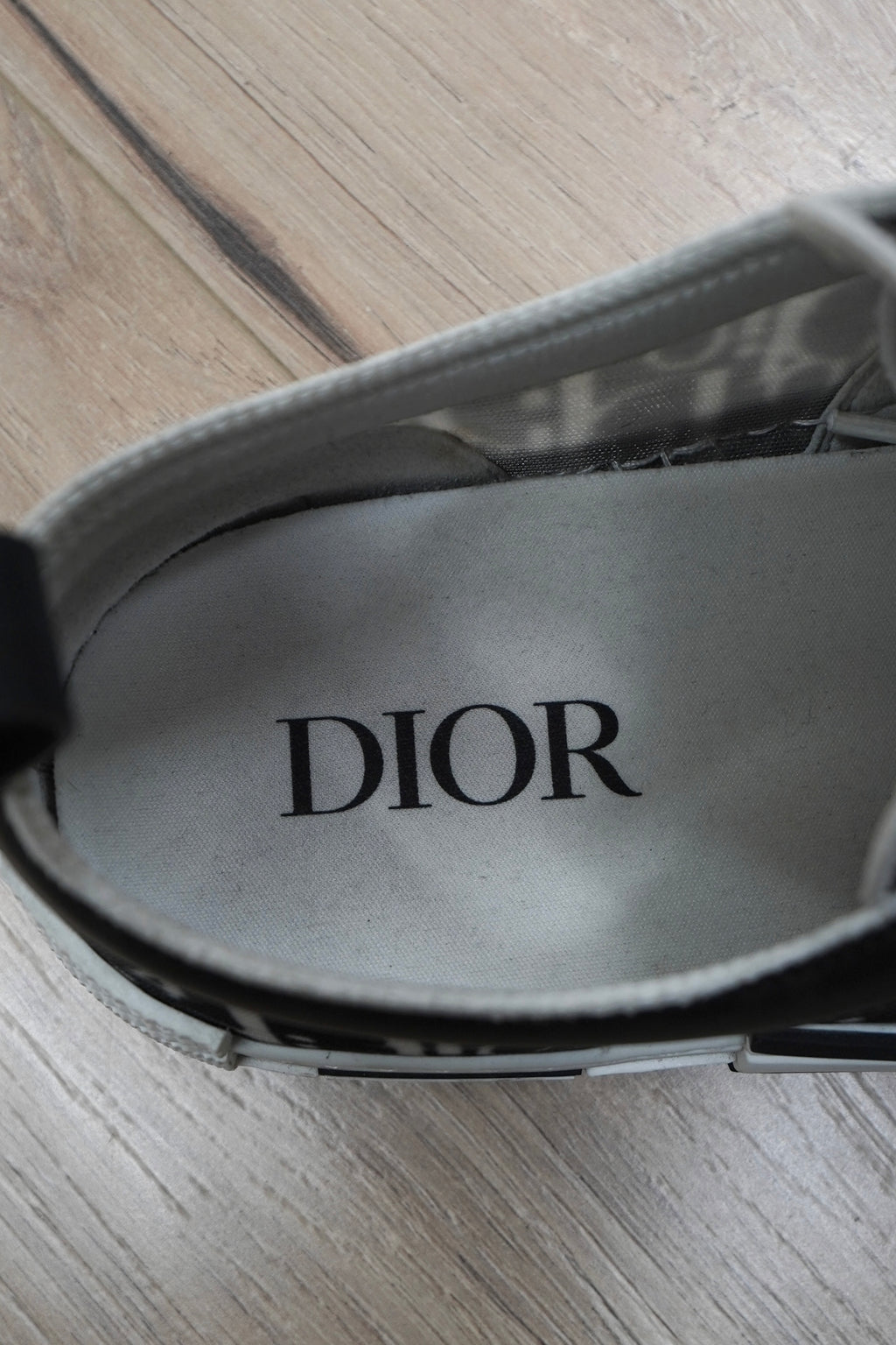 Dior B23 Low Black White Oblique