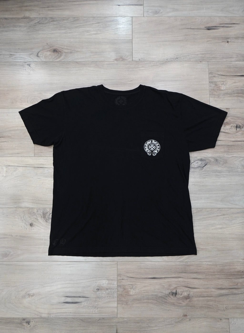 Chrome Hearts Paris Exclusive Horseshoe Black T-Shirt