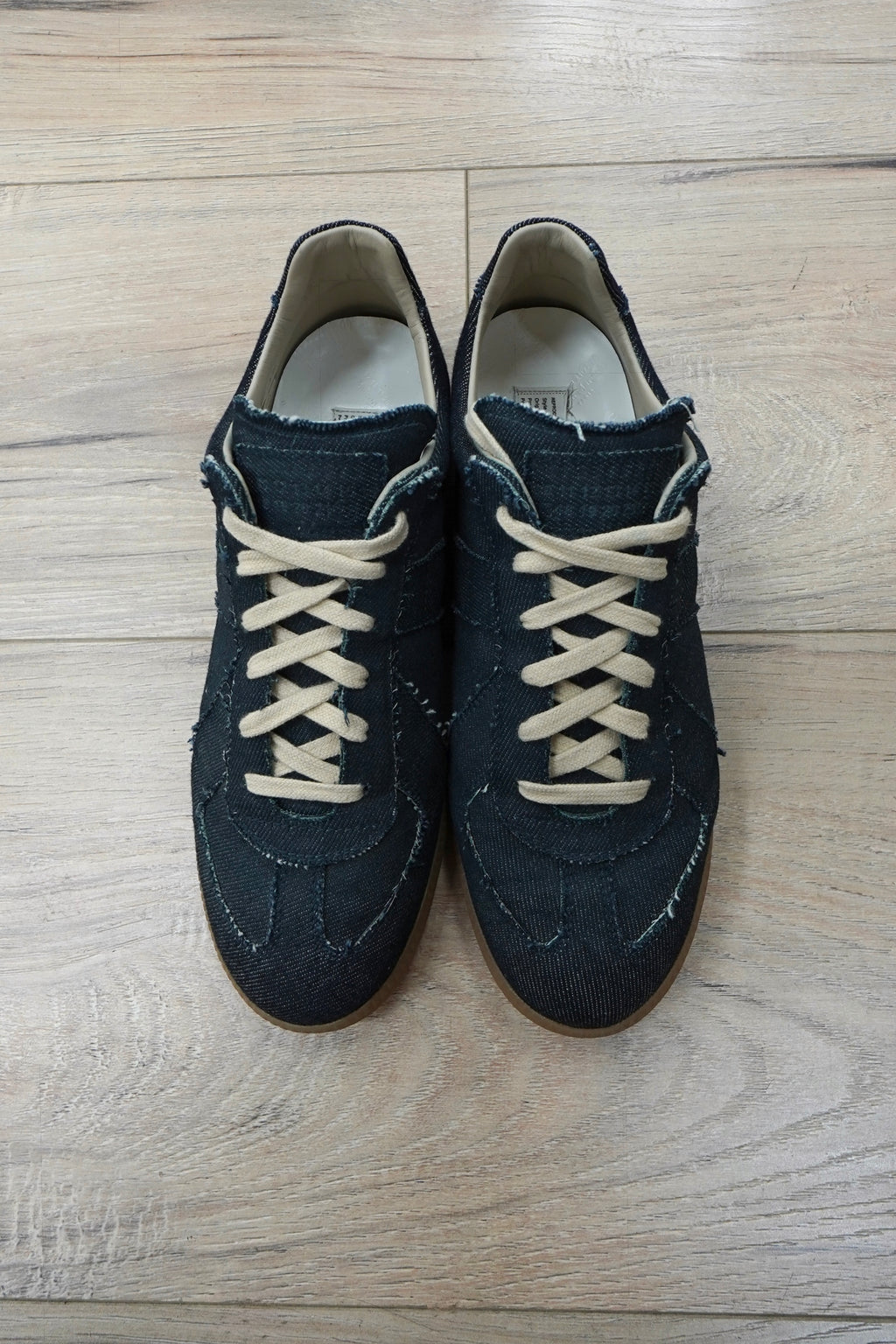 Maison Margiela Replica Exclusive Denim Low-Top Sneakers
