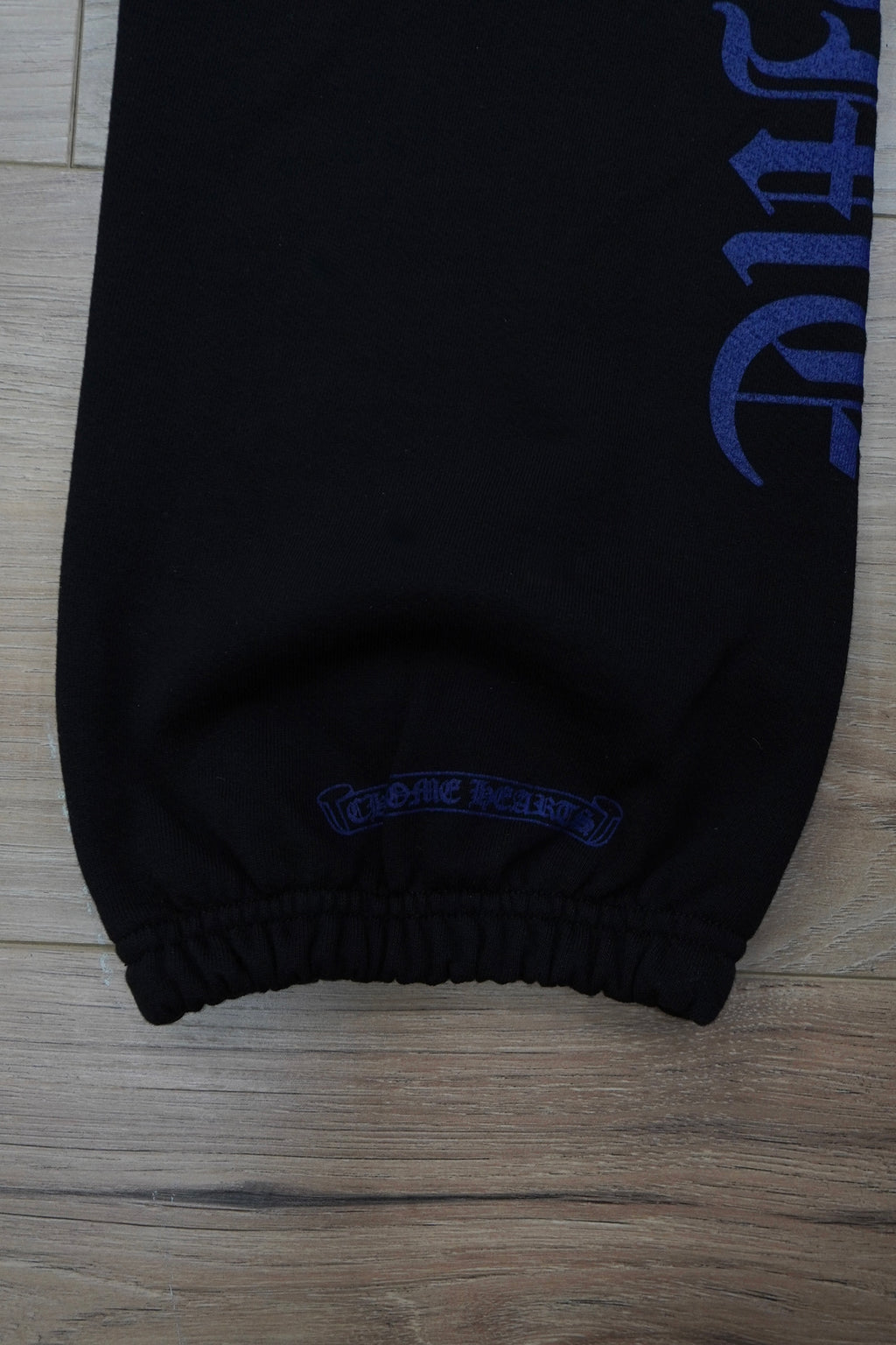 Chrome Hearts Blue Horseshoe Logo Sweatpants