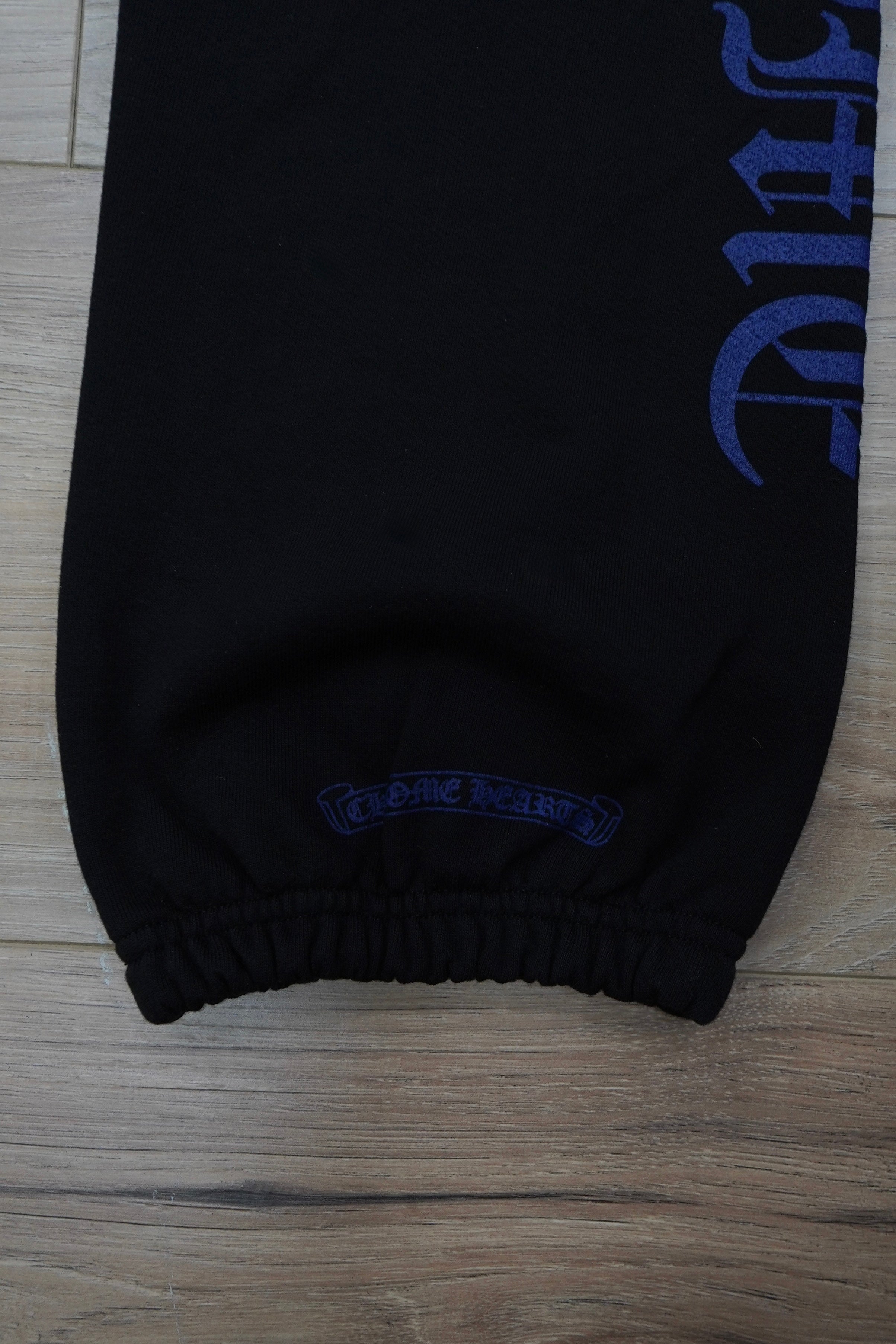Chrome Hearts Blue Horseshoe Logo Sweatpants