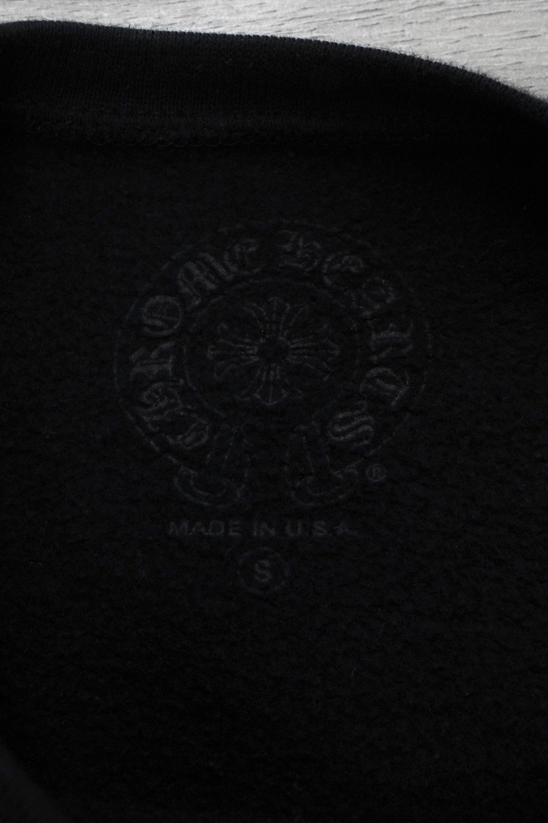 Chrome Hearts Horseshoe Floral Crewneck Sweatshirt