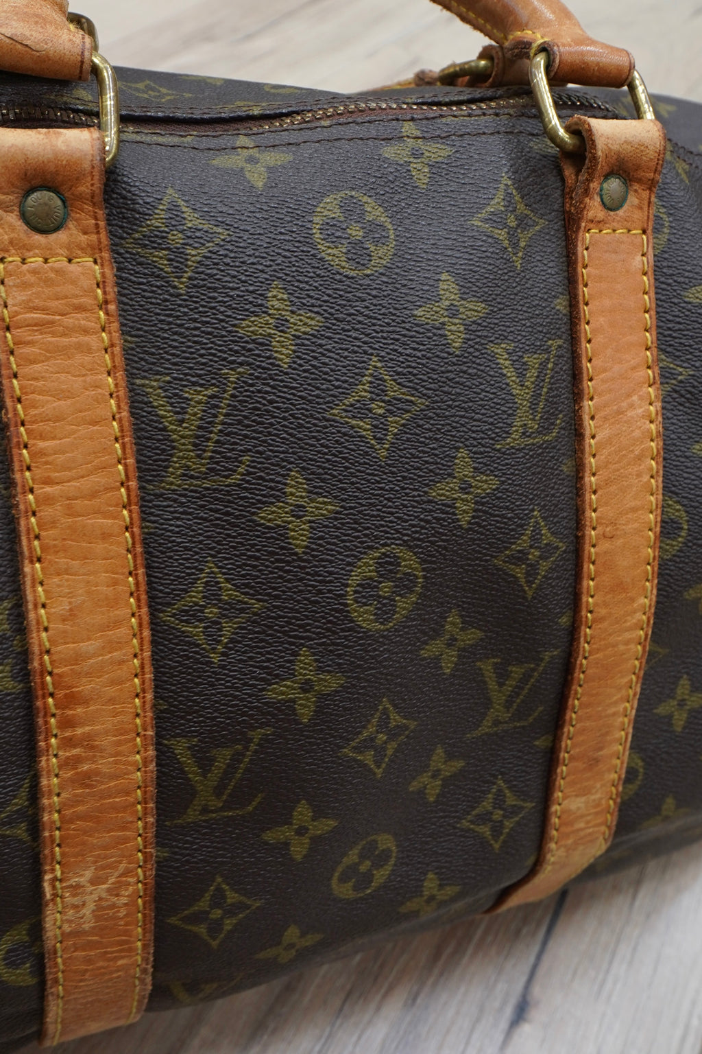 Vintage Louis Vuitton Monogram Keepall 45