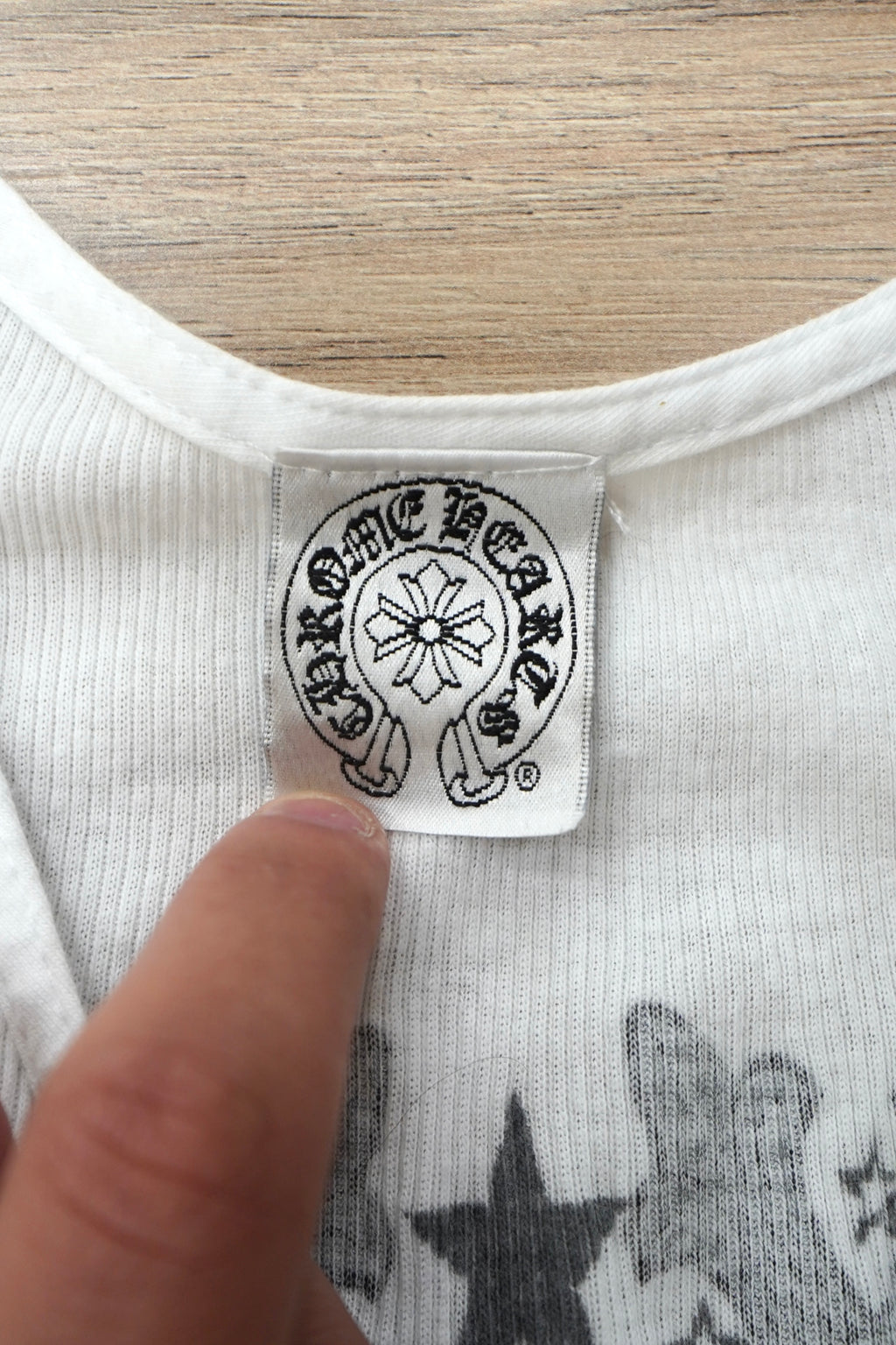 Vintage Chrome Hearts Orange Scroll Ninja Star Tank Top