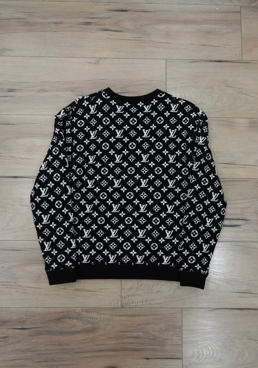 Louis Vuitton Monogram Jacquard Crewneck Sweatshirt 