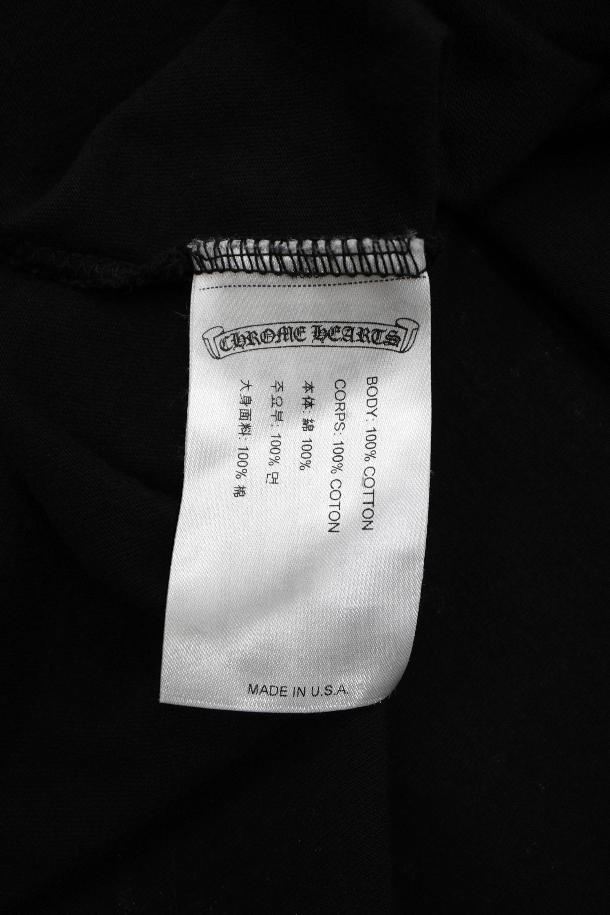 Chrome Hearts Honolulu Exclusive Horseshoe Black T-Shirt