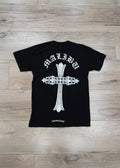Vintage Chrome Hearts Malibu Exclusive Floral Cross T-Shirt