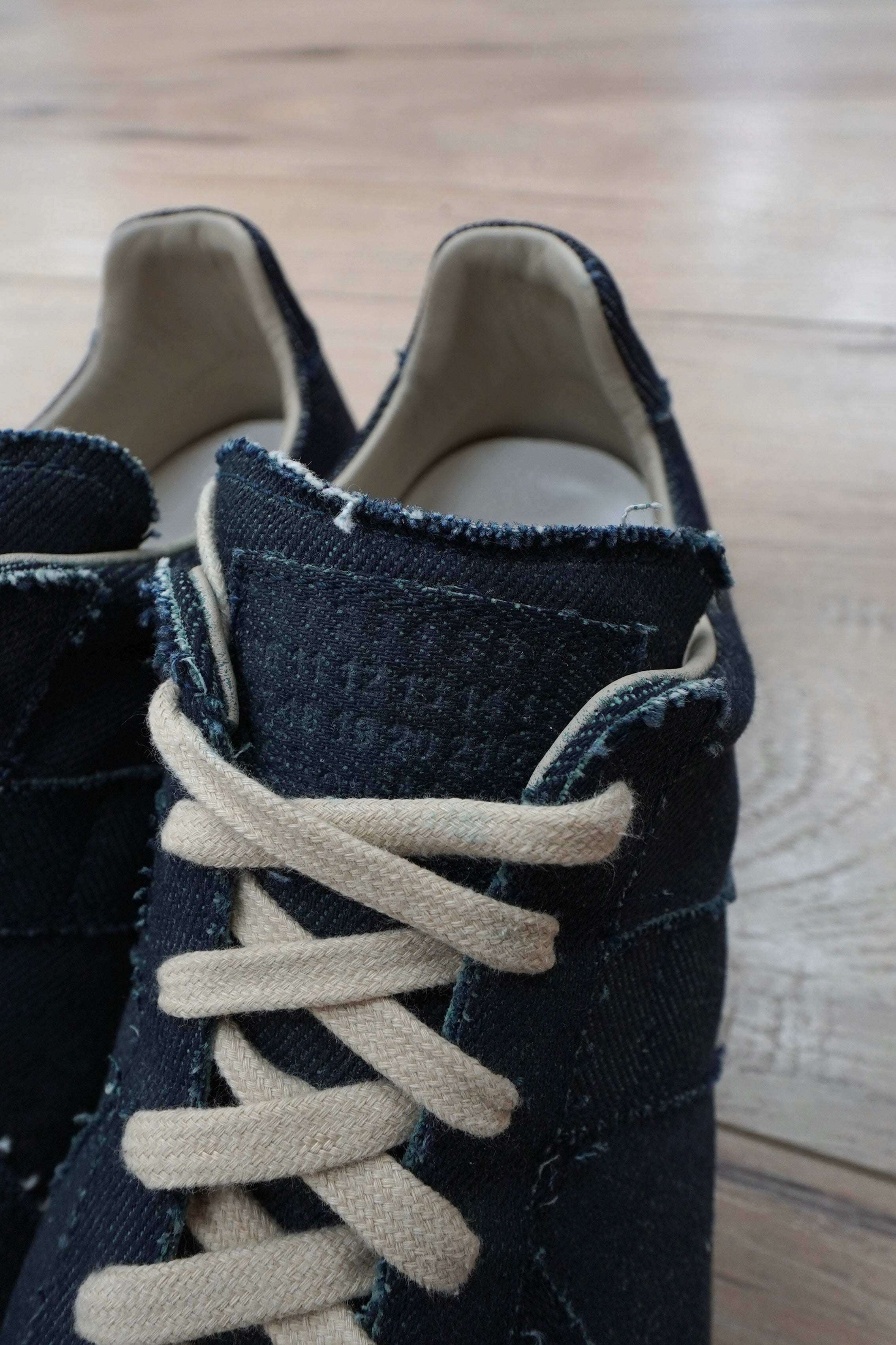 Maison Margiela Replica Exclusive Denim Low-Top Sneakers