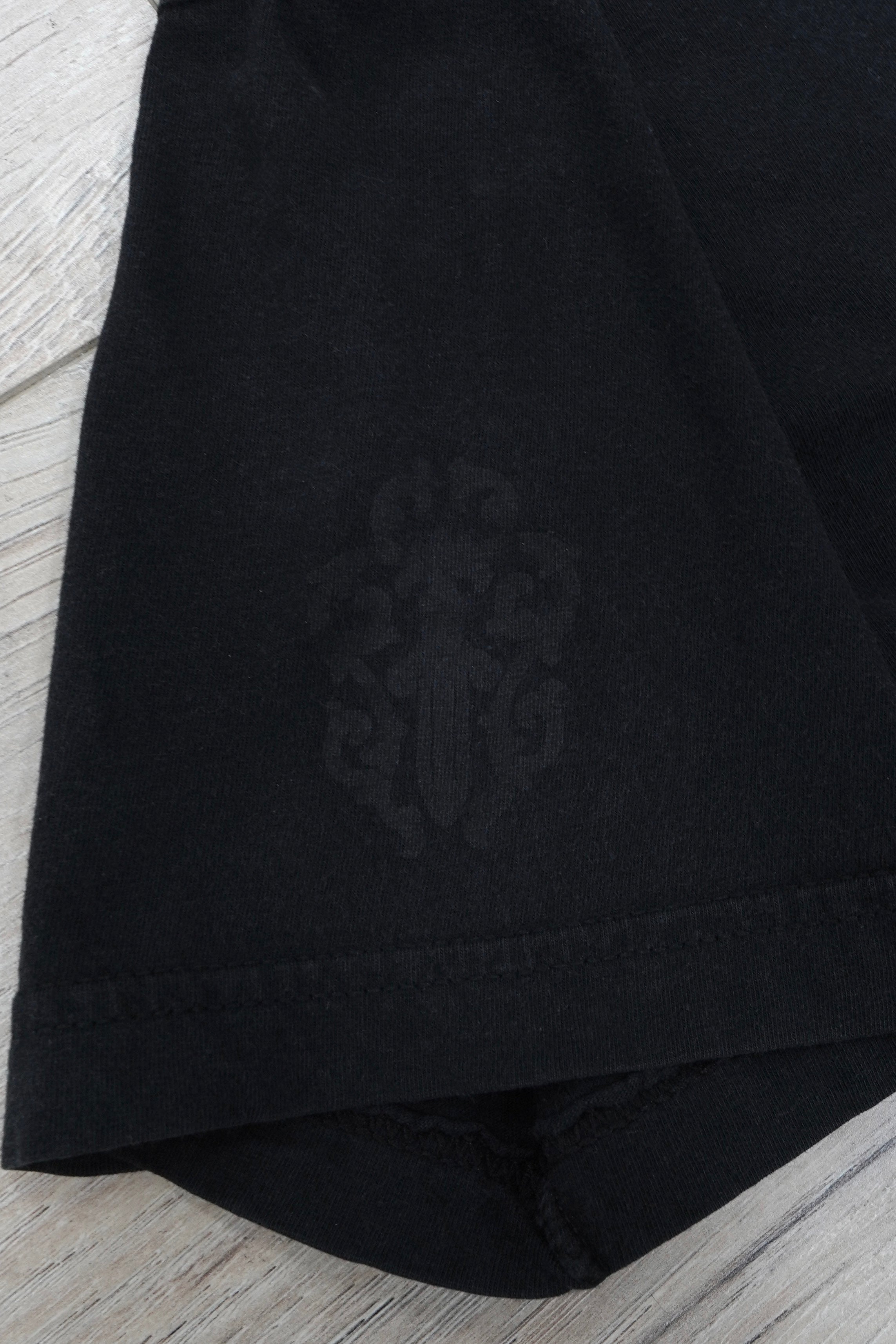 Chrome Hearts Cemetery Cross Scroll Logo T-Shirt