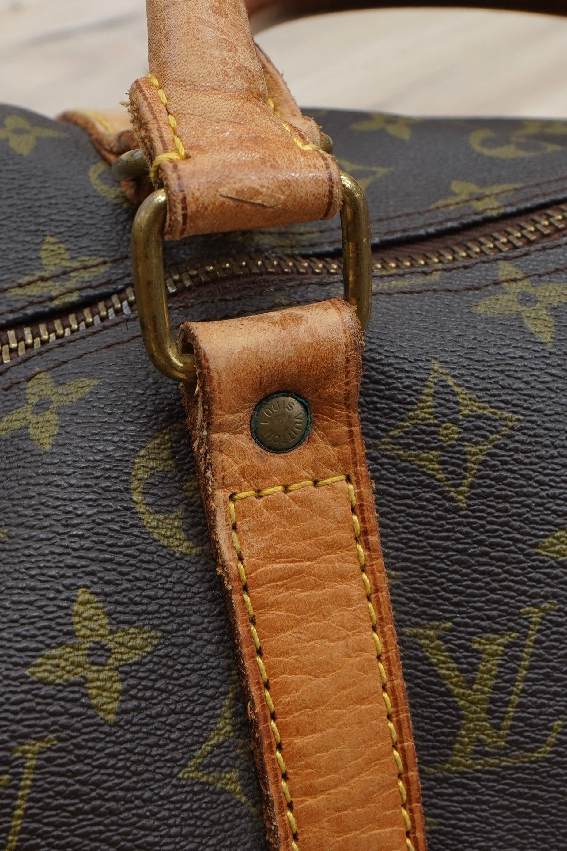 Vintage Louis Vuitton Monogram Keepall 45