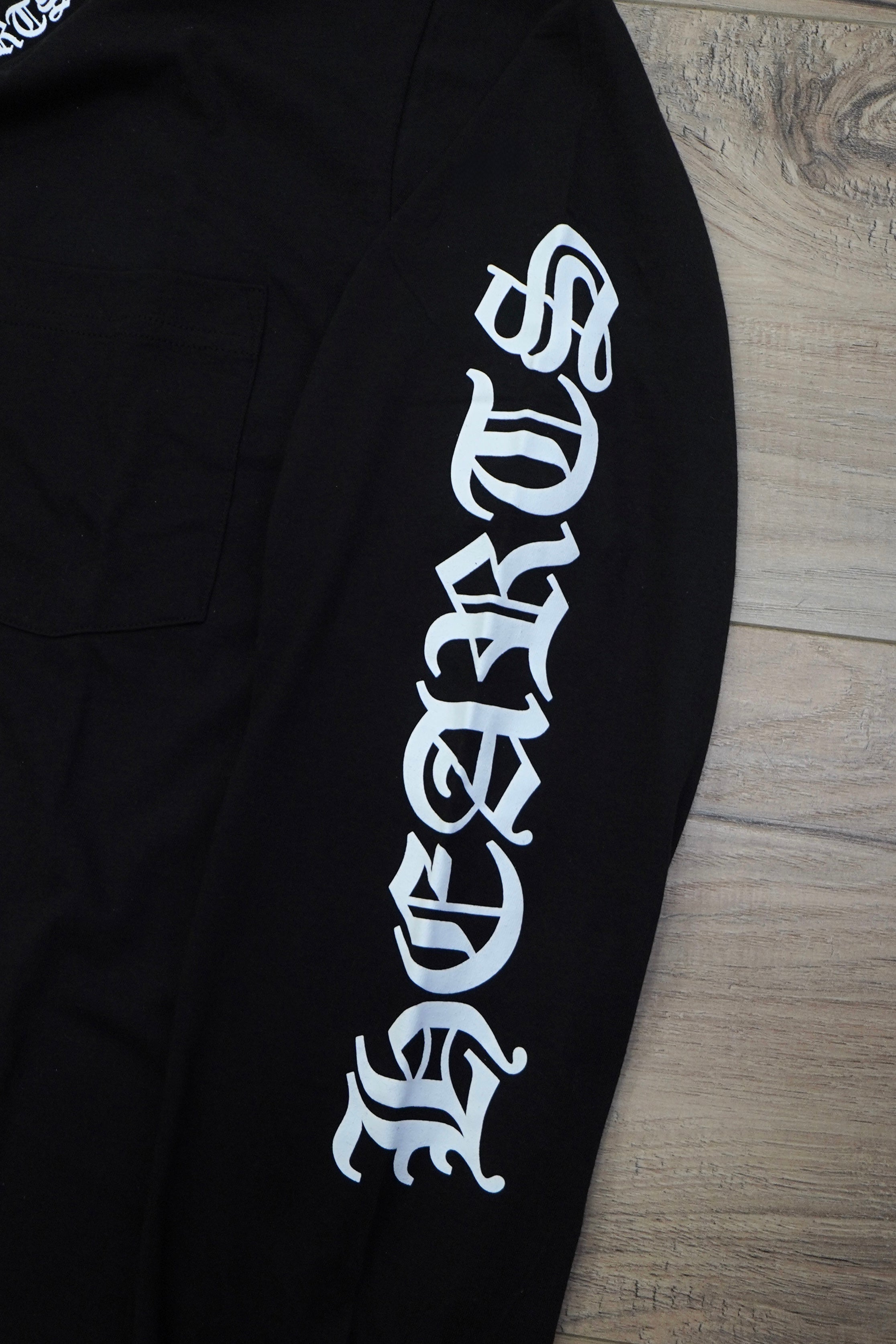 Chrome Hearts Neck Logo Black Long Sleeve